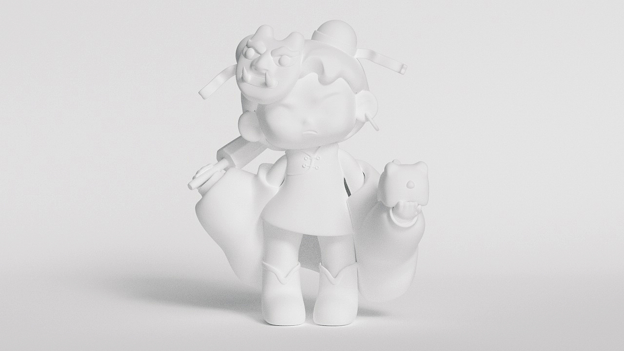 泡泡玛特 拒绝定义（临摹练习）（图ZMzIyMDE1MzI0） - 人物/生物 - 站酷设计师呀呼嘿嘿原创素材 - 站酷ZCOOL