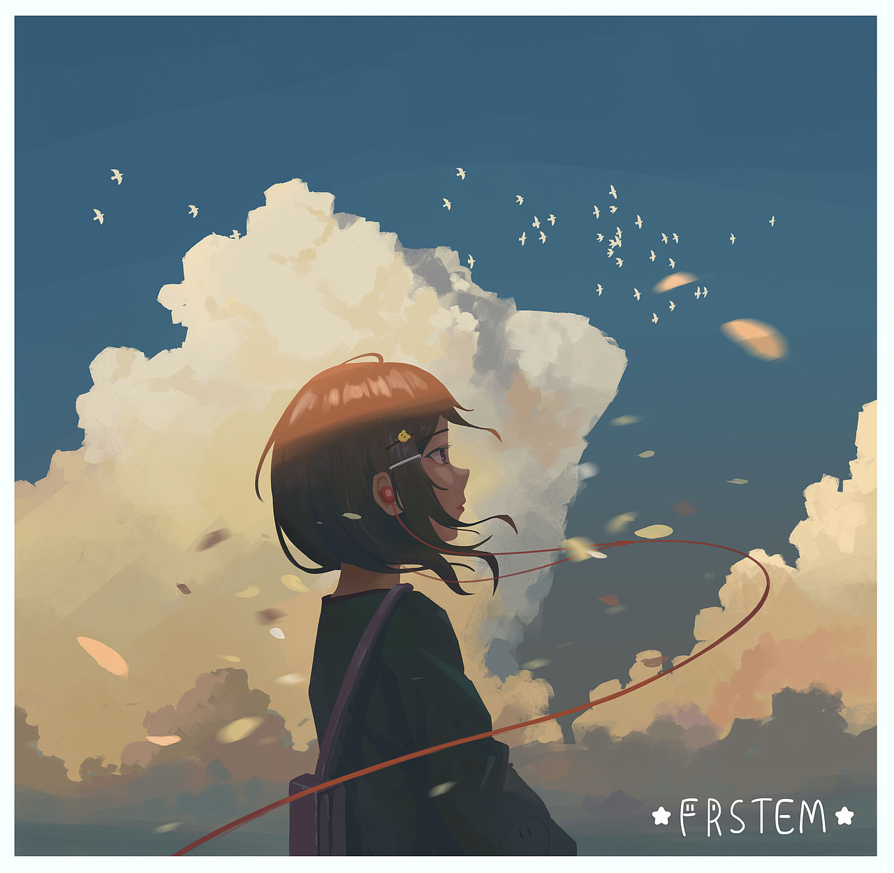 FR治愈插画-花瓣（图ZMzA1MTM2Mzc2） - 创作习作 - 站酷设计师FRstem原创素材 - 站酷ZCOOL