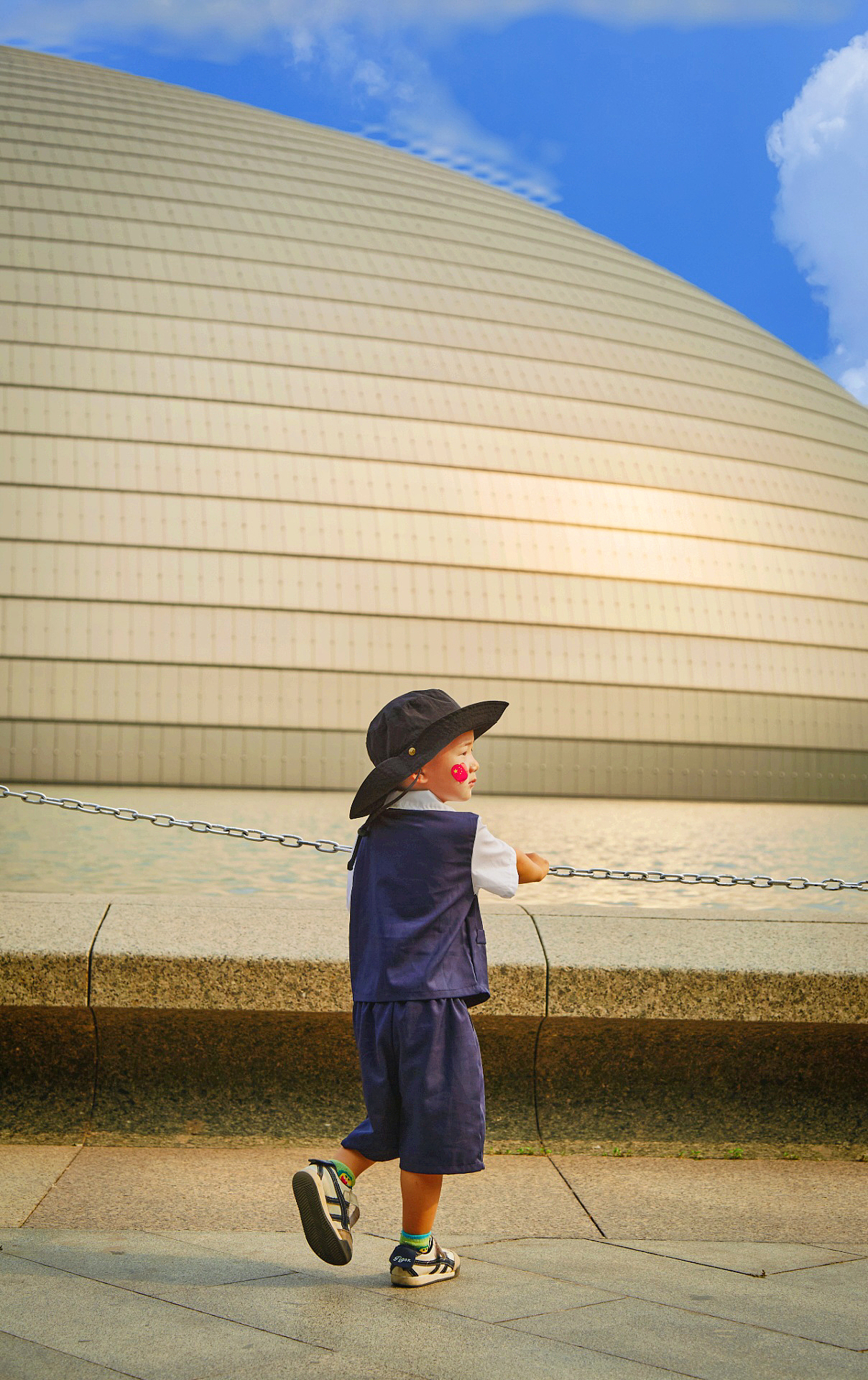 萌娃摄影 | 约了一次白塔寺，感受下北京的胡同