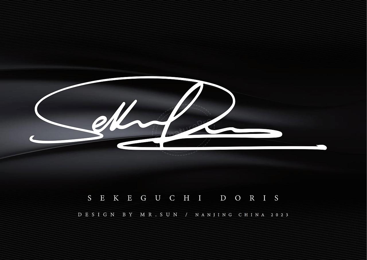 英文签名設計丨商务签名丨个性签名丨南京孙老师（图ZMzU4MjM0MzAw） - 字体/字形 - 站酷设计师字酷Zicool原创素材 - 站酷ZCOOL