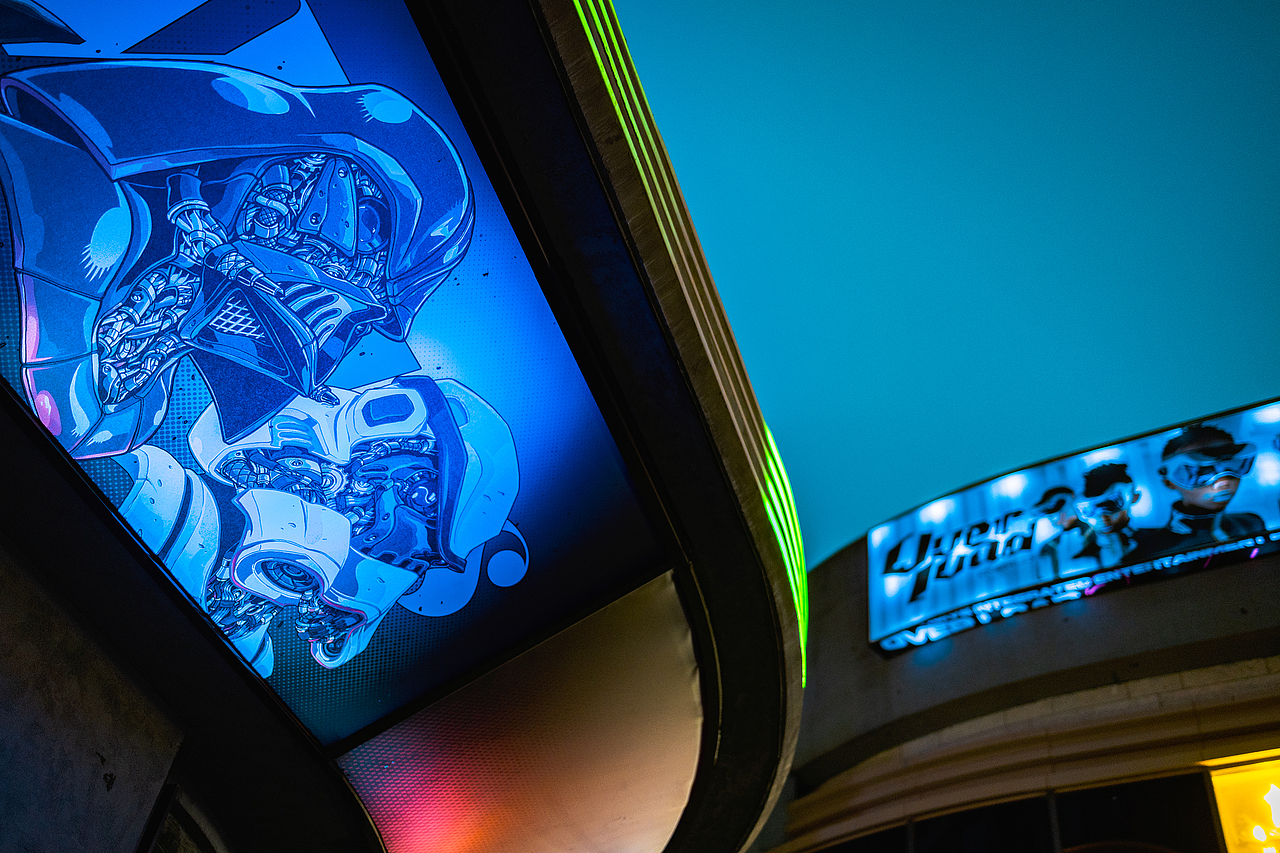 银川悠阅城:赛博朋克打卡地