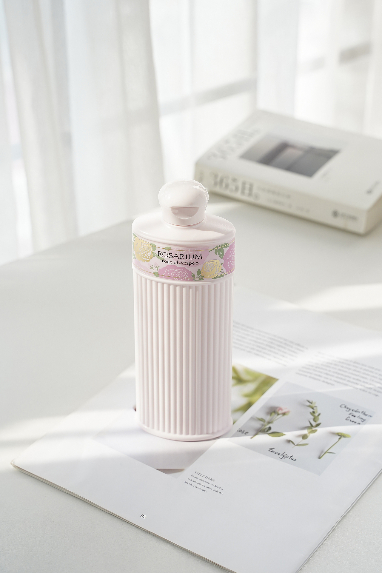 资生堂玫瑰园香氛洗发露护发素