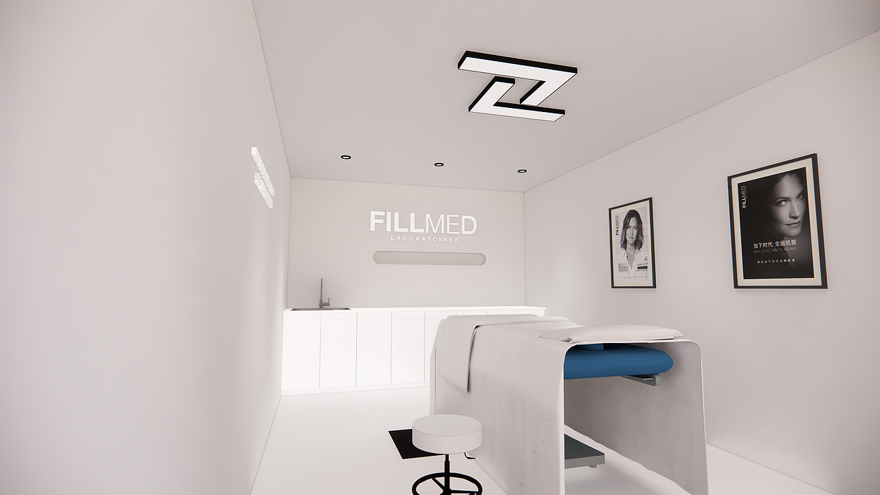 醫(yī)療美容機構(gòu)裝修效果（圖ZMzAyMTMxMjc2） - 商業(yè)空間設(shè)計 - 站酷設(shè)計師饒饒呀原創(chuàng)素材 - 站酷ZCOOL