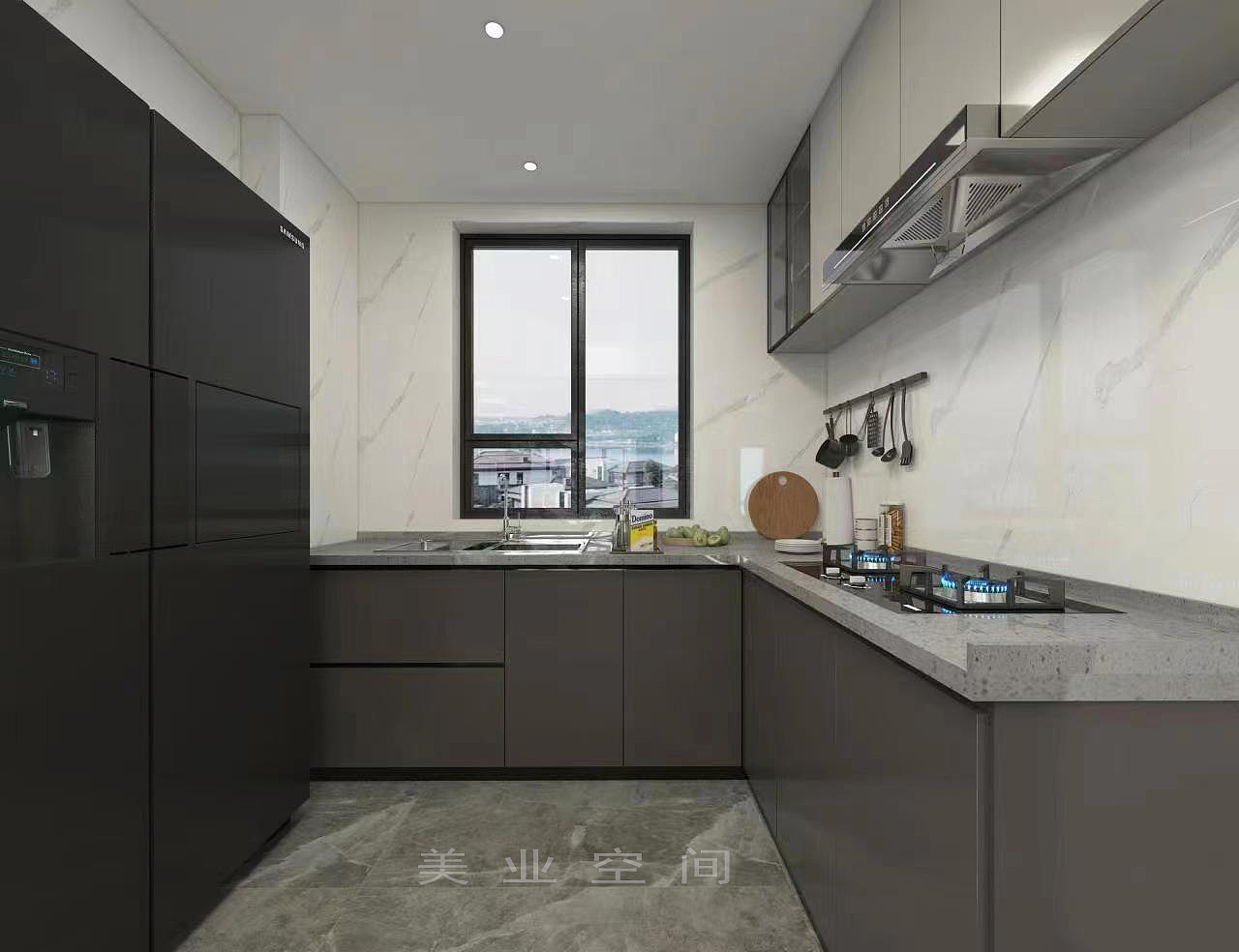 宁波北仑御江东郡样板房  美业装饰  因美而生