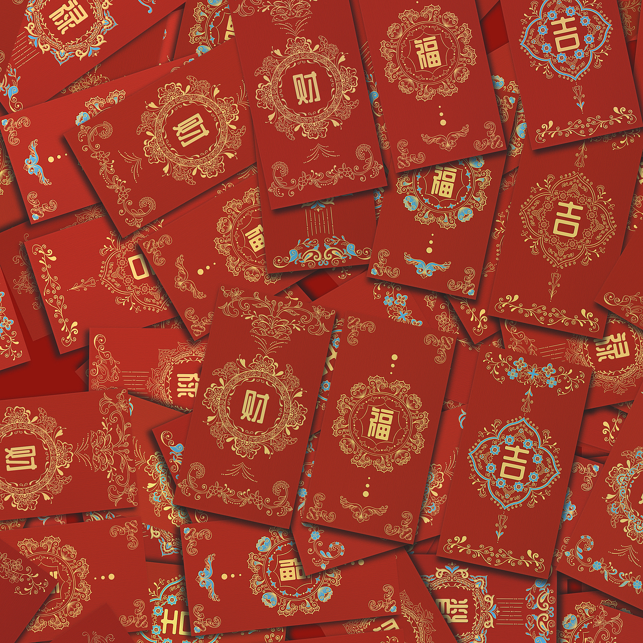 红包纹样设计（图ZMzUzODE1NDQw） - 商业插画 - 站酷设计师茉茉北原创素材 - 站酷ZCOOL