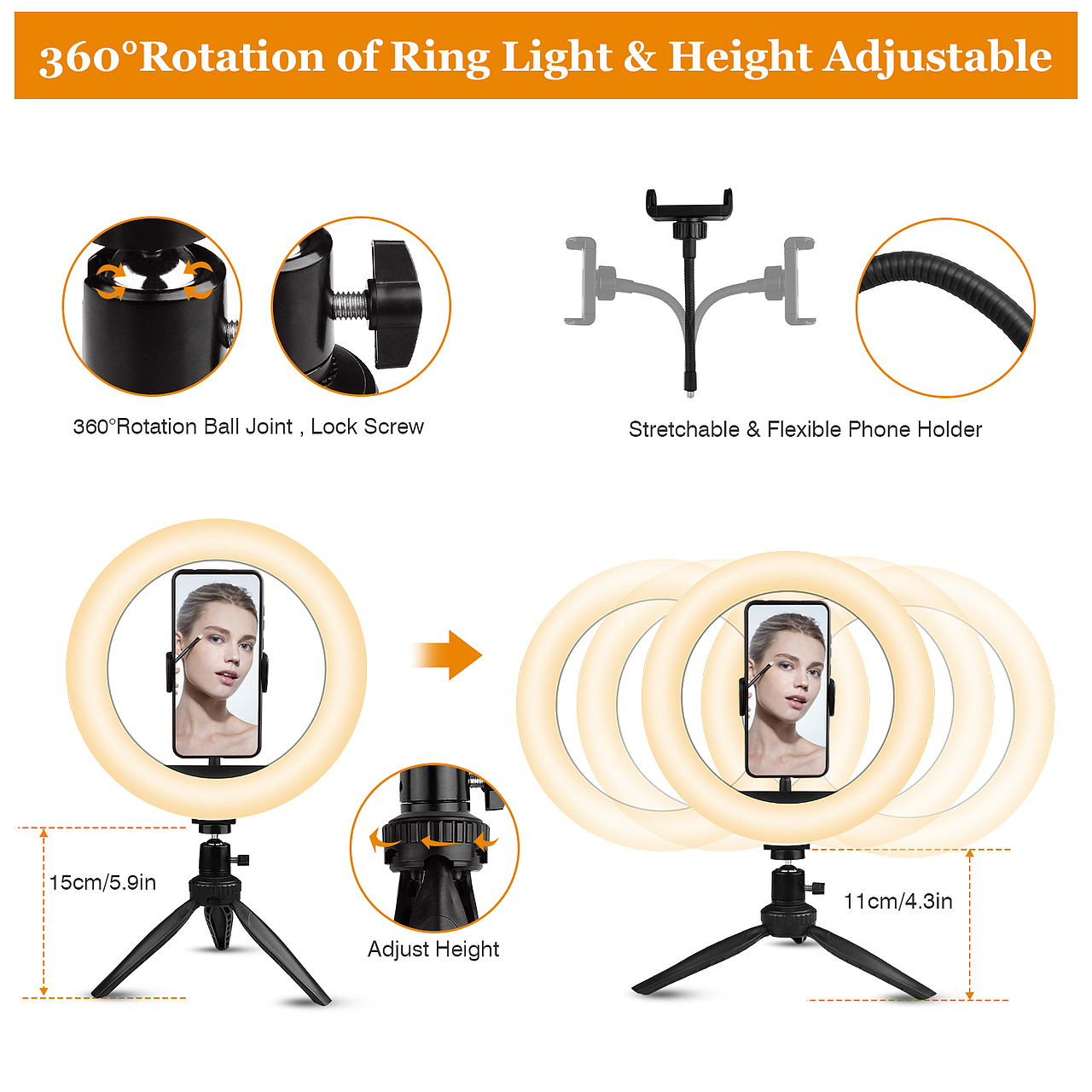 直播灯—拍照精修