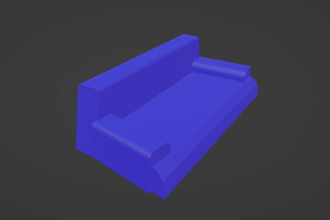 蓝色纯情小沙发