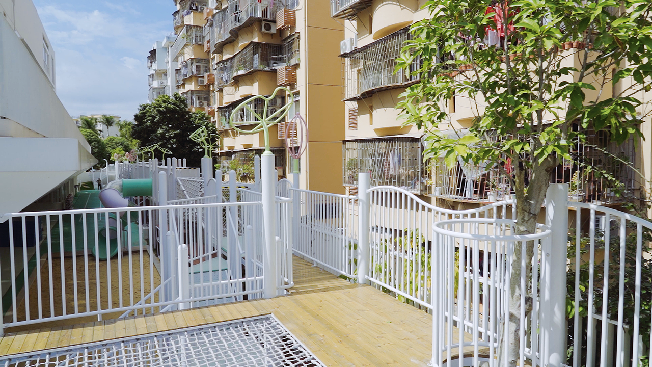 莲塘悦色“爱莲说”深圳市莲花二村幼儿园游乐设计