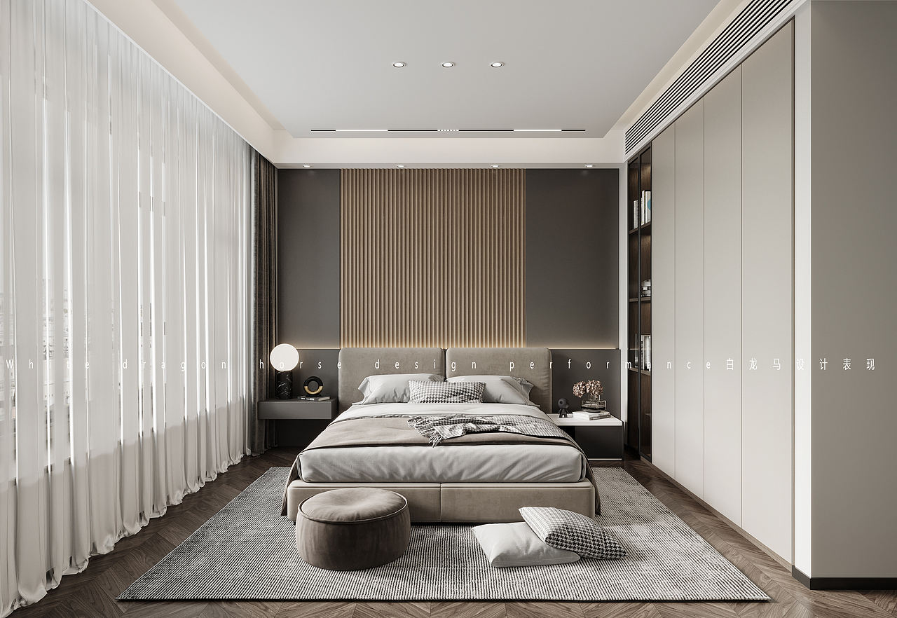 意式轻奢客餐厅—白龙马效果图