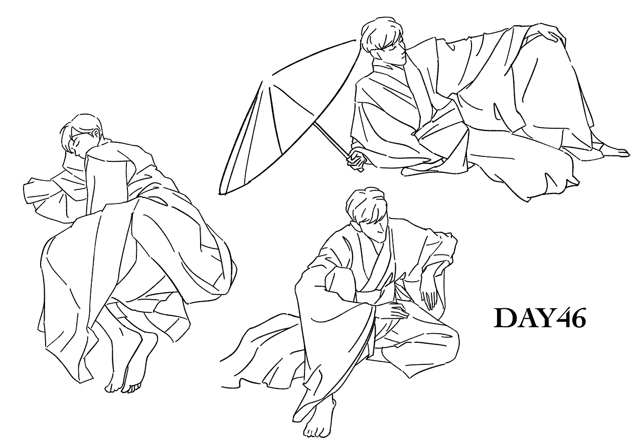 #速寫60天挑戰(zhàn)賽#day46@速寫班長(zhǎng)（圖ZMjk3MzU3MzY0） - 創(chuàng)作習(xí)作 - 站酷設(shè)計(jì)師miju960原創(chuàng)素材 - 站酷ZCOOL