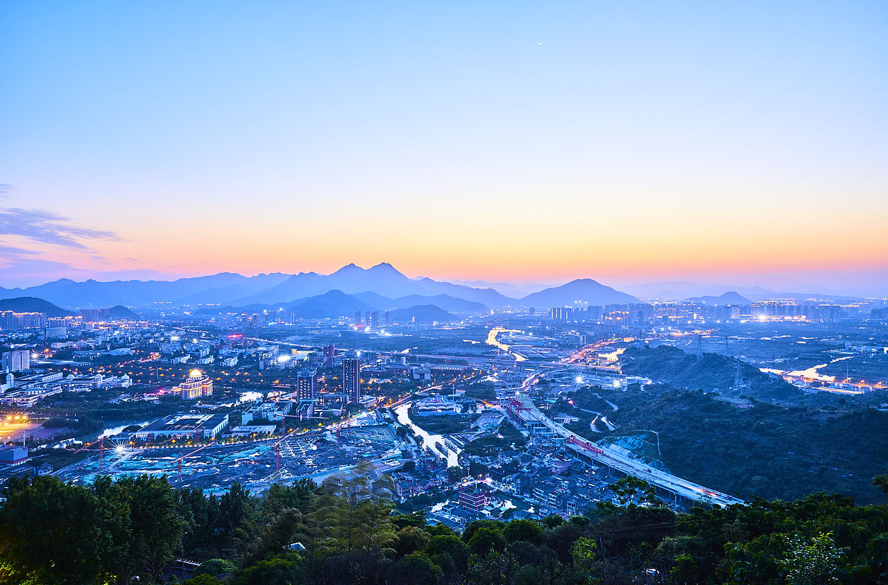 傍晚日落后的日转夜延时摄影（图ZMjk5OTkxMjU2） - 栏目片头 - 站酷设计师禹之66原创素材 - 站酷ZCOOL