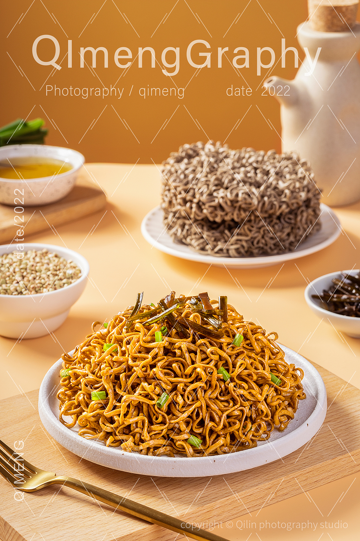 中澜『低脂代餐荞麦方便面 葱油火鸡藤椒』X 启梦摄影（图ZMzE5NTMxNTQ0） - 美食摄影 - 站酷设计师启梦摄影原创素材 - 站酷ZCOOL