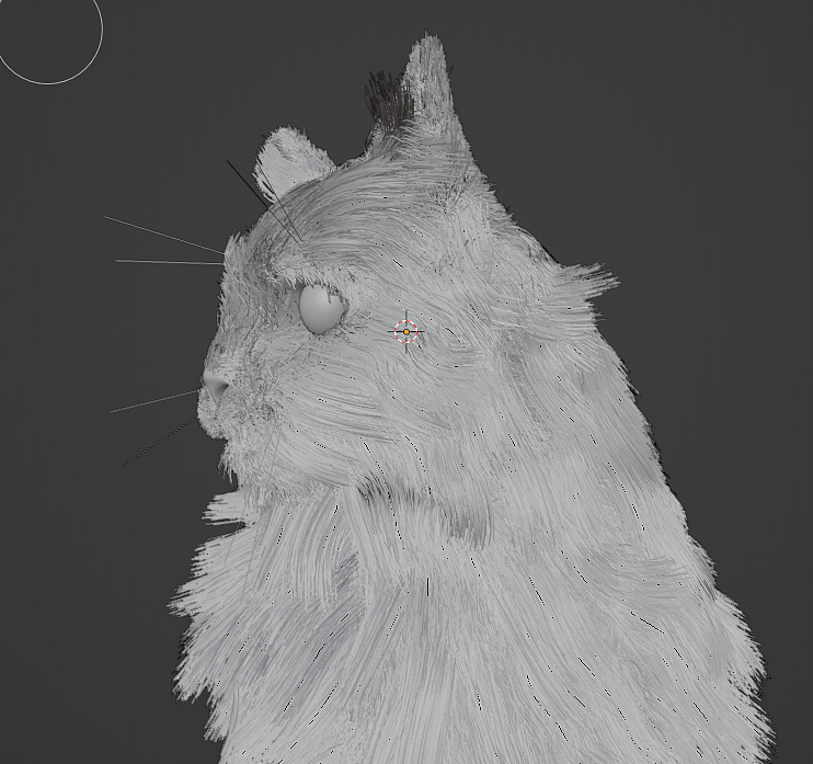 用简单的方法达成令人满意的毛发效果-blender（图ZMzQ4MzUzMDEy） - 人物/生物 - 站酷设计师设计师孙亮原创素材 - 站酷ZCOOL