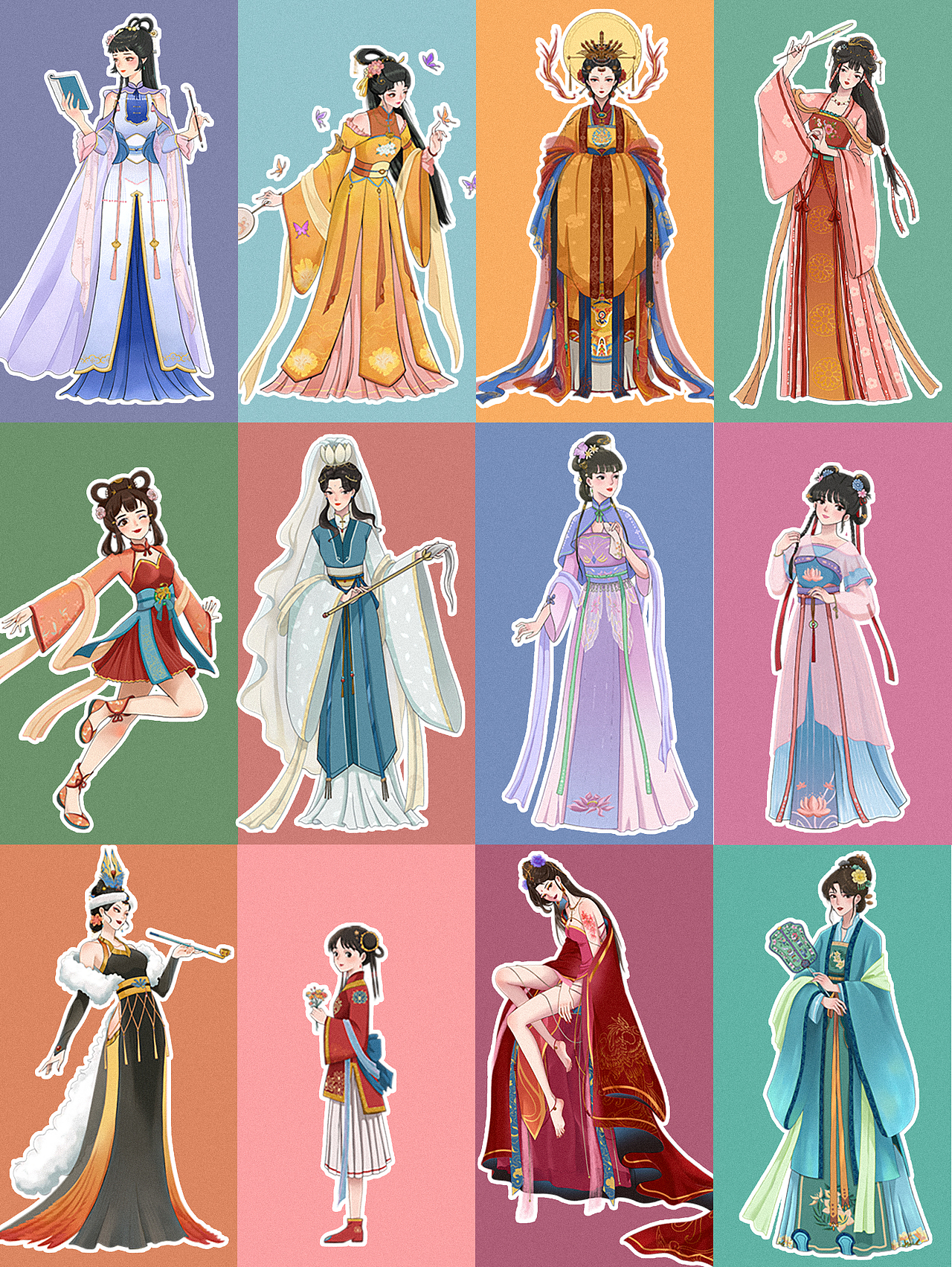 《红楼美梦 》十二金钗古风人物新形象与漫画故事