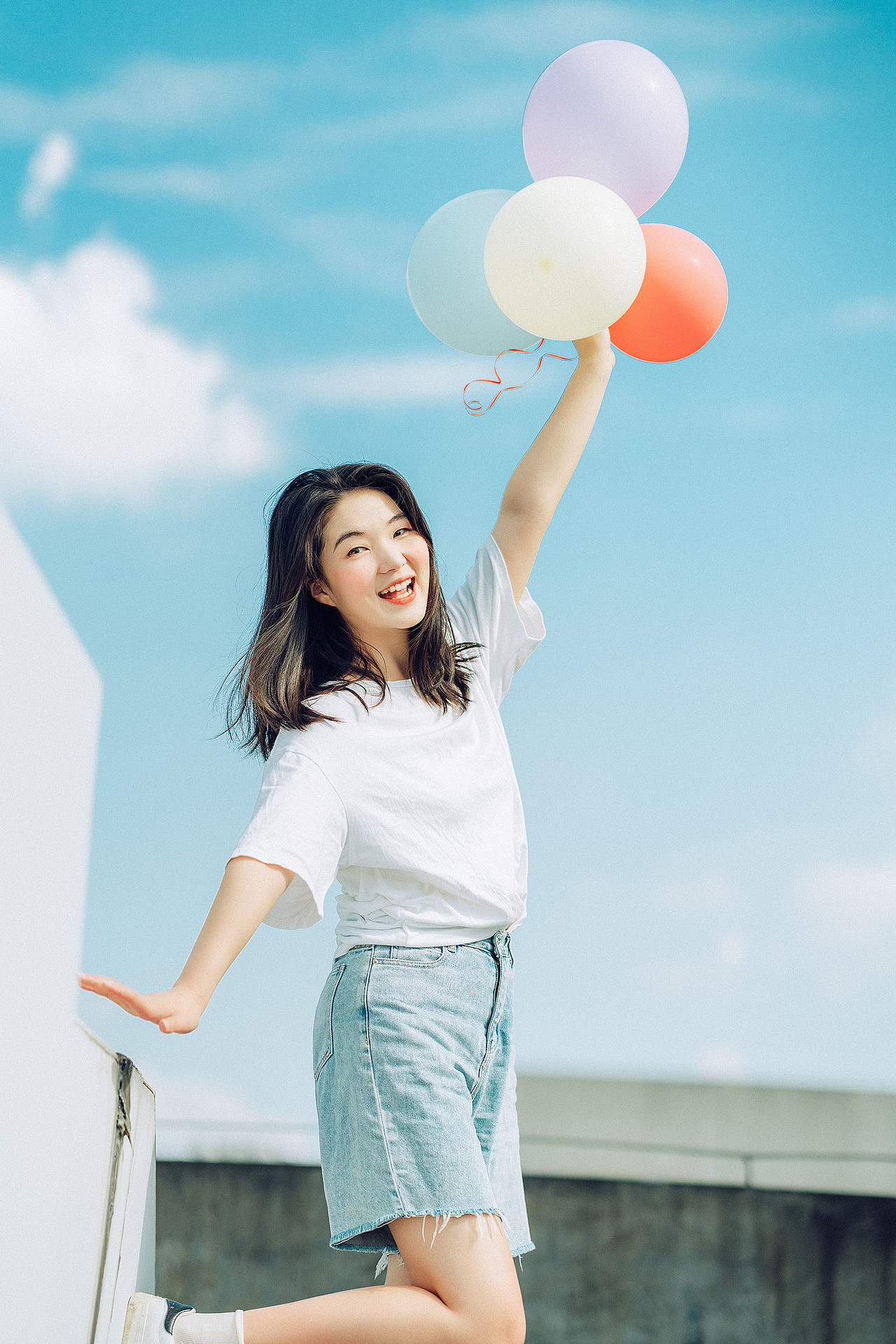 公司天台的小确幸~ 愿所有的美好都会不期而遇