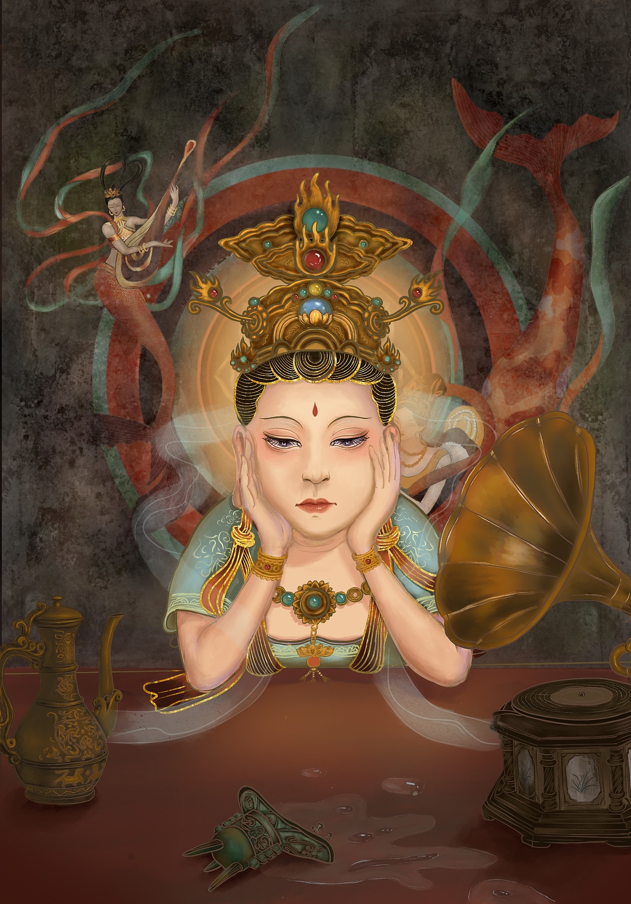 插画（图ZMzAzNDAzODE2） - 其他平面 - 站酷设计师印坛蜜原创素材 - 站酷ZCOOL