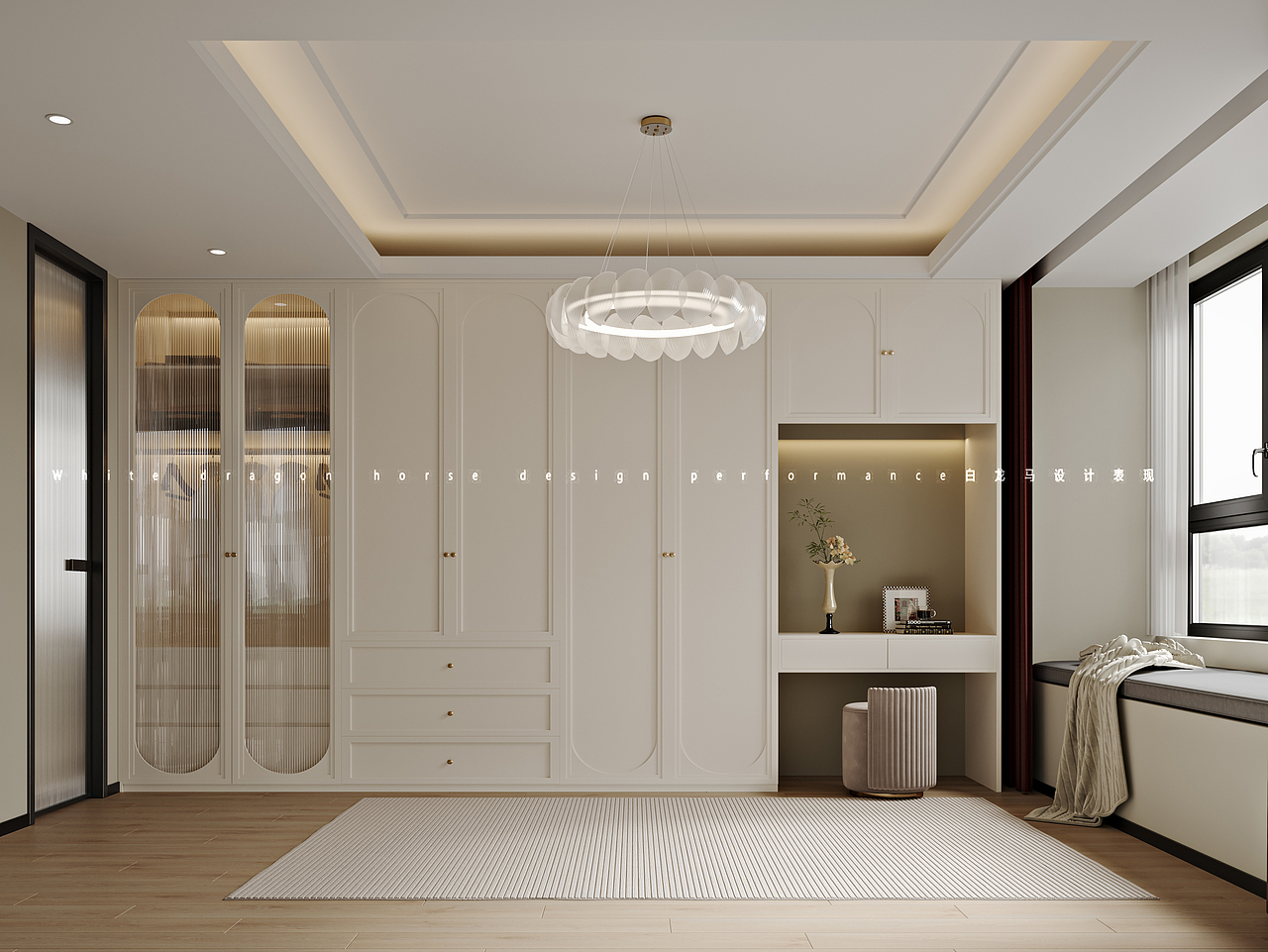 轻法客餐厅—白龙马效果图