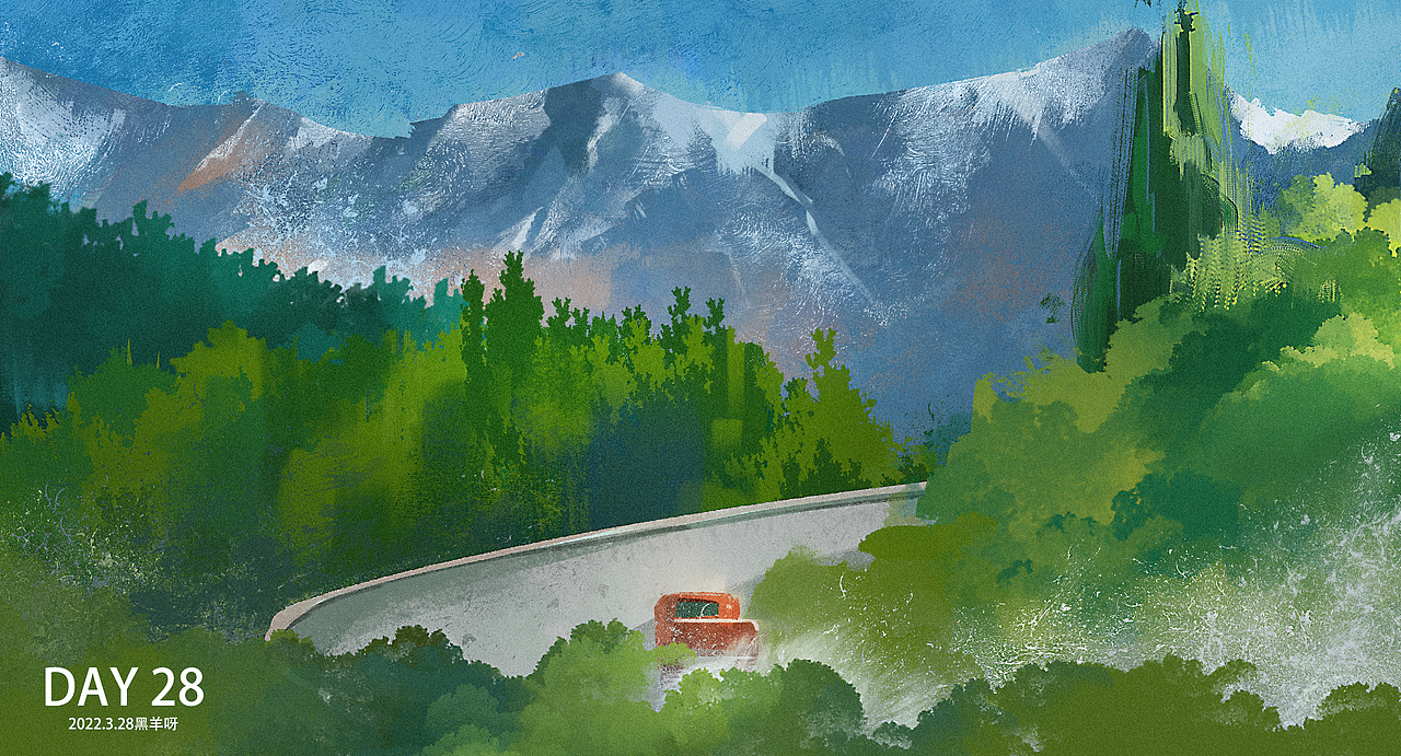 【色彩隔日涂】1-100