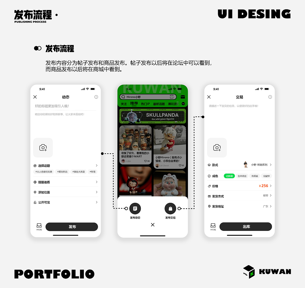 库玩 | 一款潮玩APP界面设计