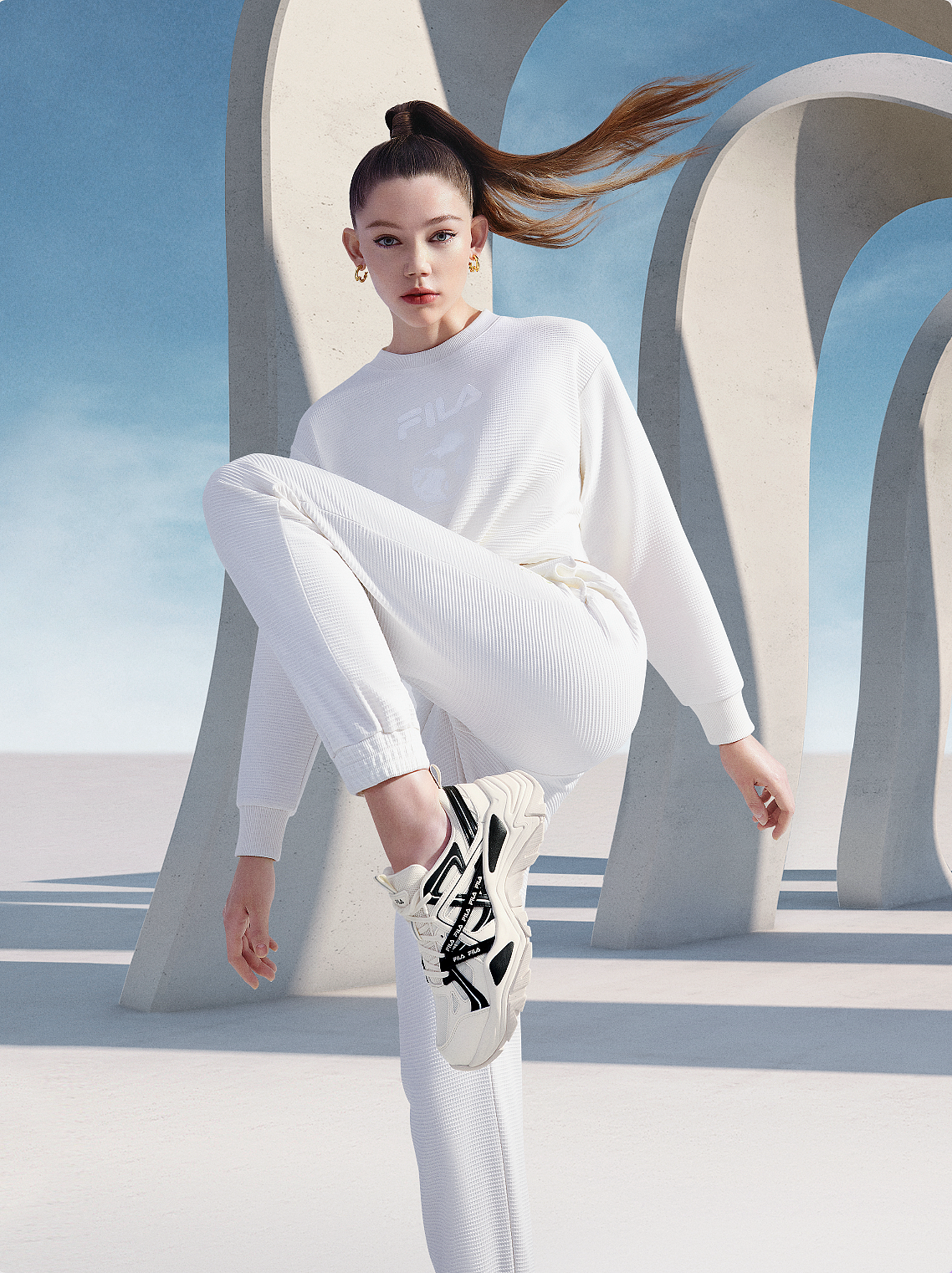 运动品牌线下形象拍摄|FILA