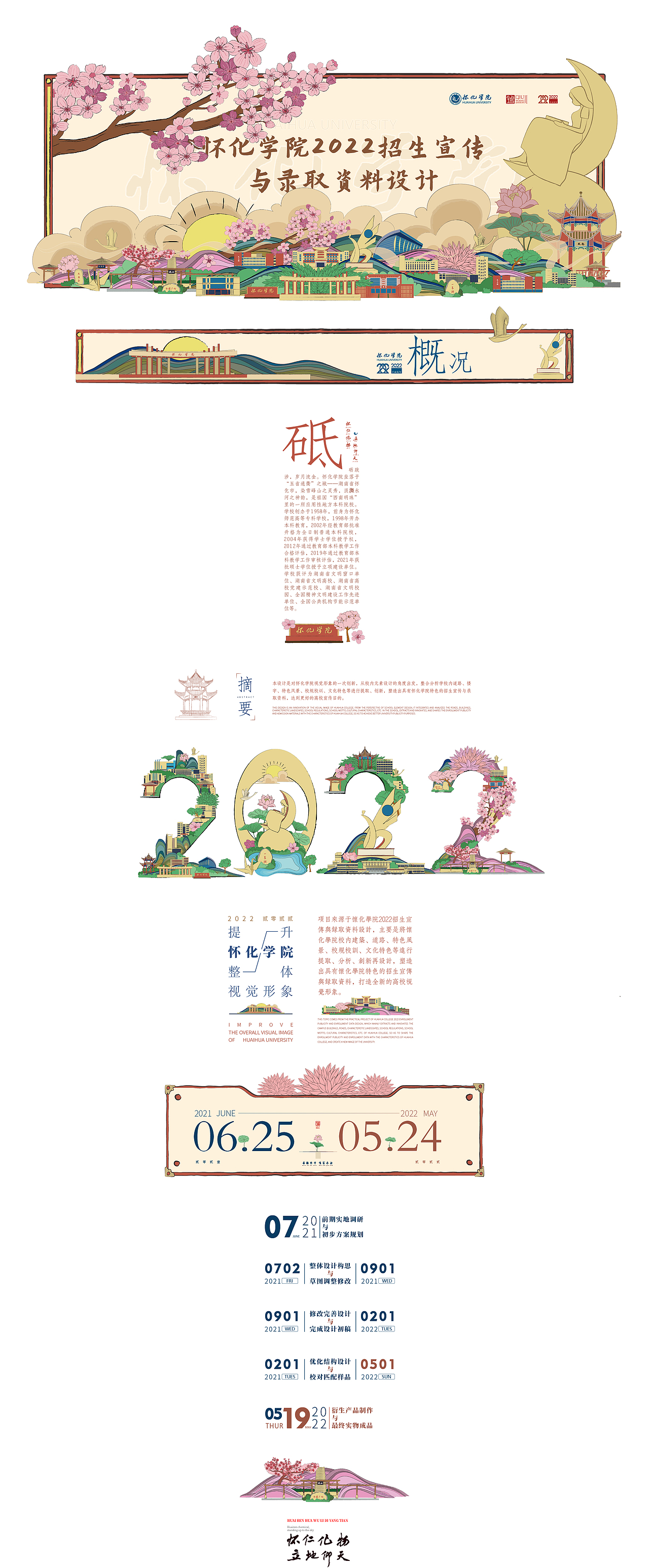 怀化学院2022招生宣传与录取资料设计（图ZMzA5NDM1MzUy） - 书籍/画册 - 站酷设计师求己W原创素材 - 站酷ZCOOL