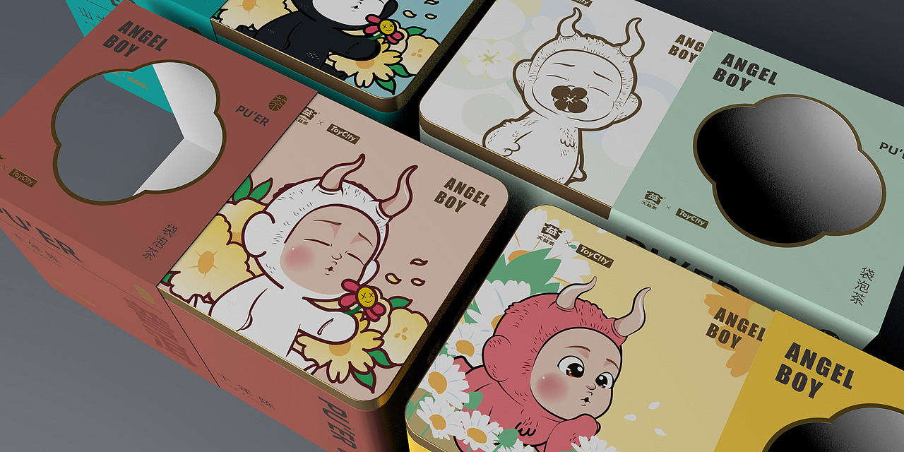 大益普洱 x Toycity（图ZMzIyNjM5MDA0） - 包装 - 站酷设计师TEADesign原创素材 - 站酷ZCOOL