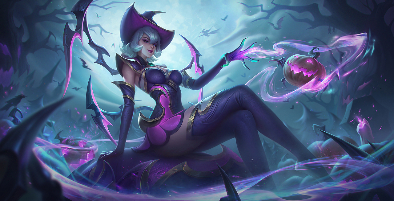 万圣节女巫同人（图ZMzY0ODYyMDk2） - 商业插画 - 站酷设计师suzerHK原创素材 - 站酷ZCOOL