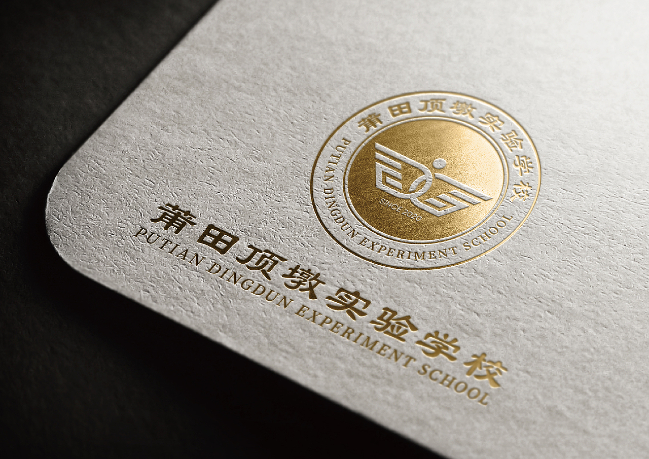 顶墩实验学校品牌LOGO设计方案（图ZMzIxMTM1MjIw） - 品牌 - 站酷设计师大雄摄计原创素材 - 站酷ZCOOL