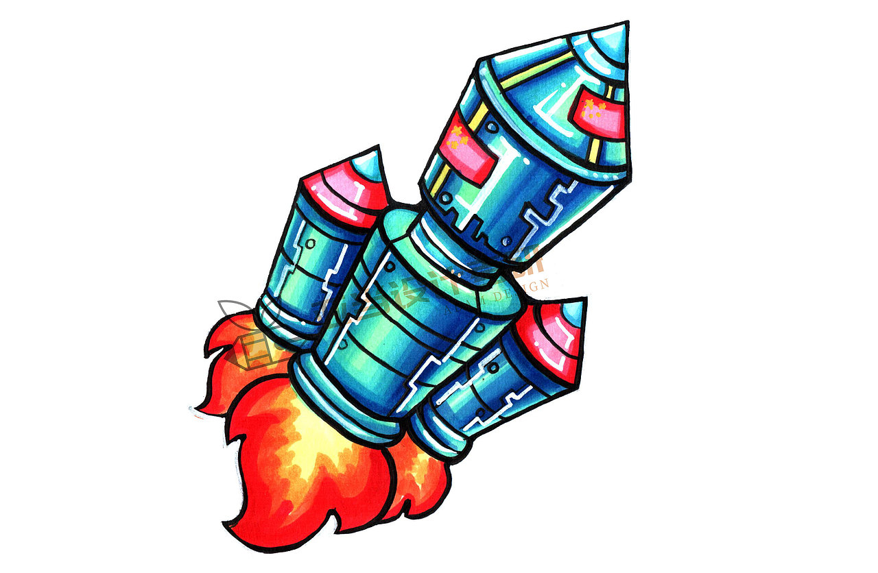 装饰画考研 科技主题装饰画作品