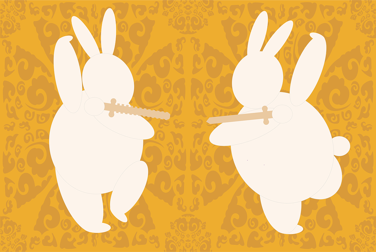 AI-宫廷系列-[玉兔逢春]