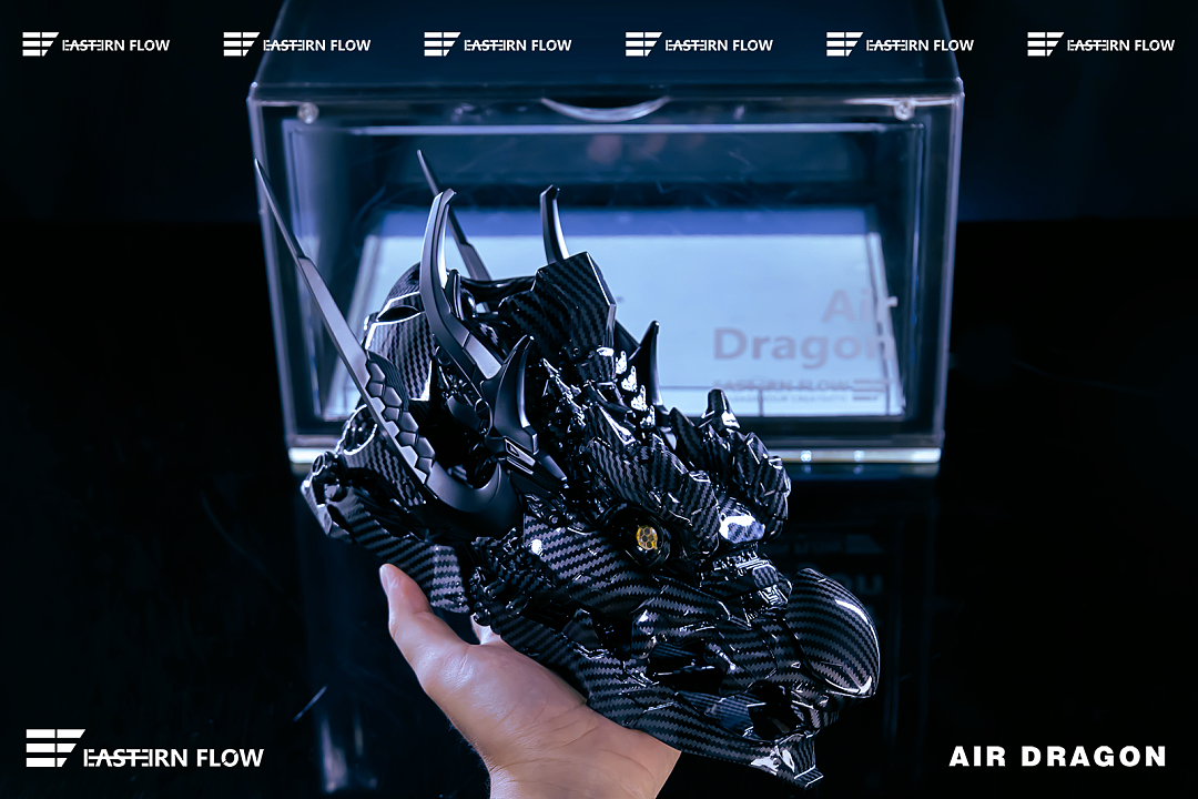 雕塑龙骨|AirDragon黑影展现国潮「黑科技」