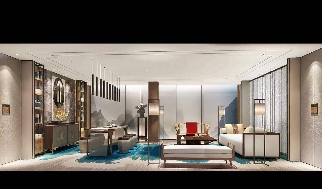 四合院新中式传统与奢华结合