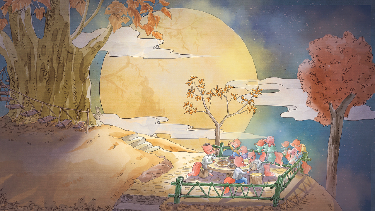 水彩风格绘本（图ZMzMzNDU4ODA0） - 儿童插画 - 站酷设计师兔牙工作室i原创素材 - 站酷ZCOOL