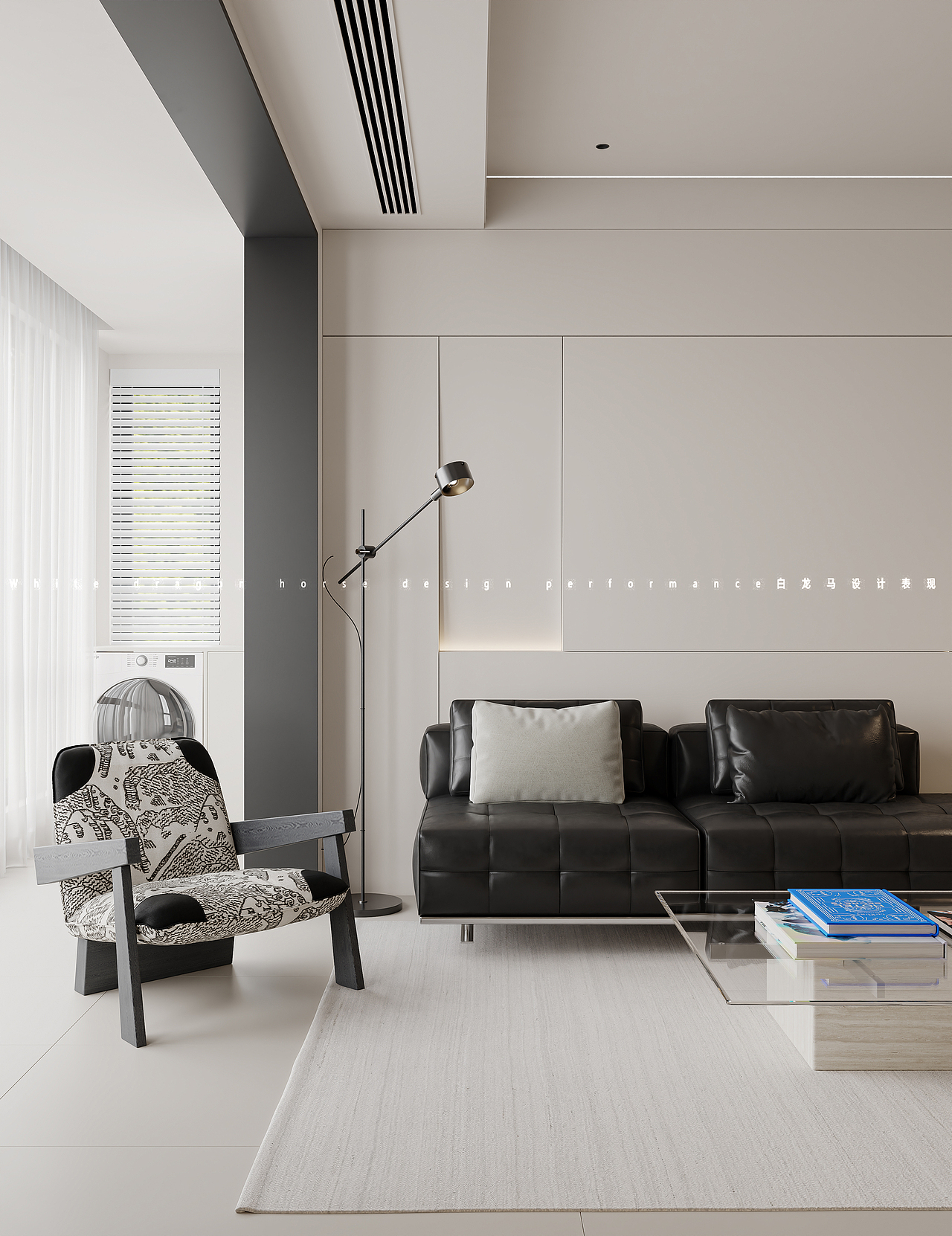 极简客餐厅—白龙马效果图（图ZMzY5NTUxMjgw） - 家装设计 - 站酷设计师白龙马效果图小雪原创素材 - 站酷ZCOOL