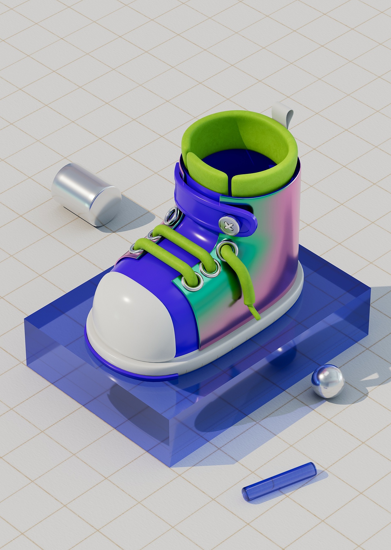 灰昼C4d课程 初级教程练习打卡