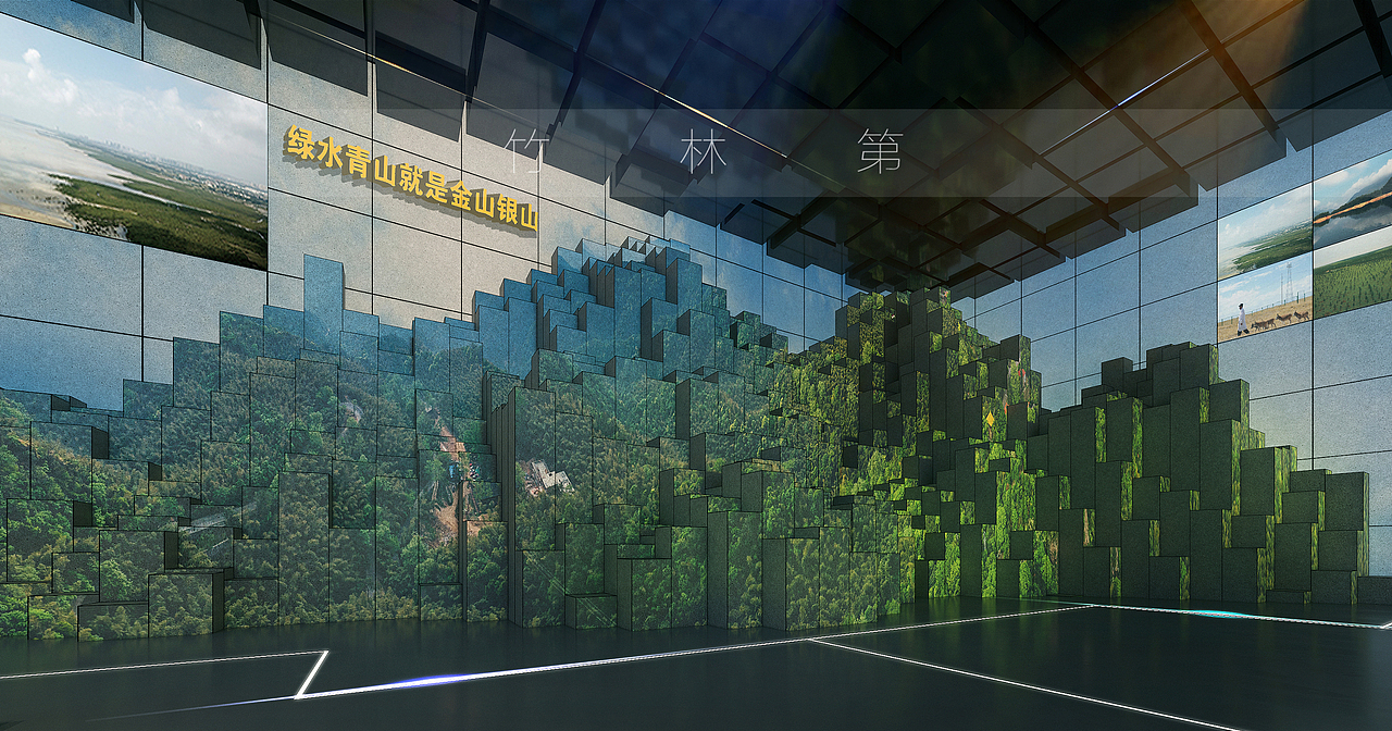 展馆、展厅（图ZMzE2OTU5MDQ4） - 展陈设计 - 站酷设计师竹林第原创素材 - 站酷ZCOOL