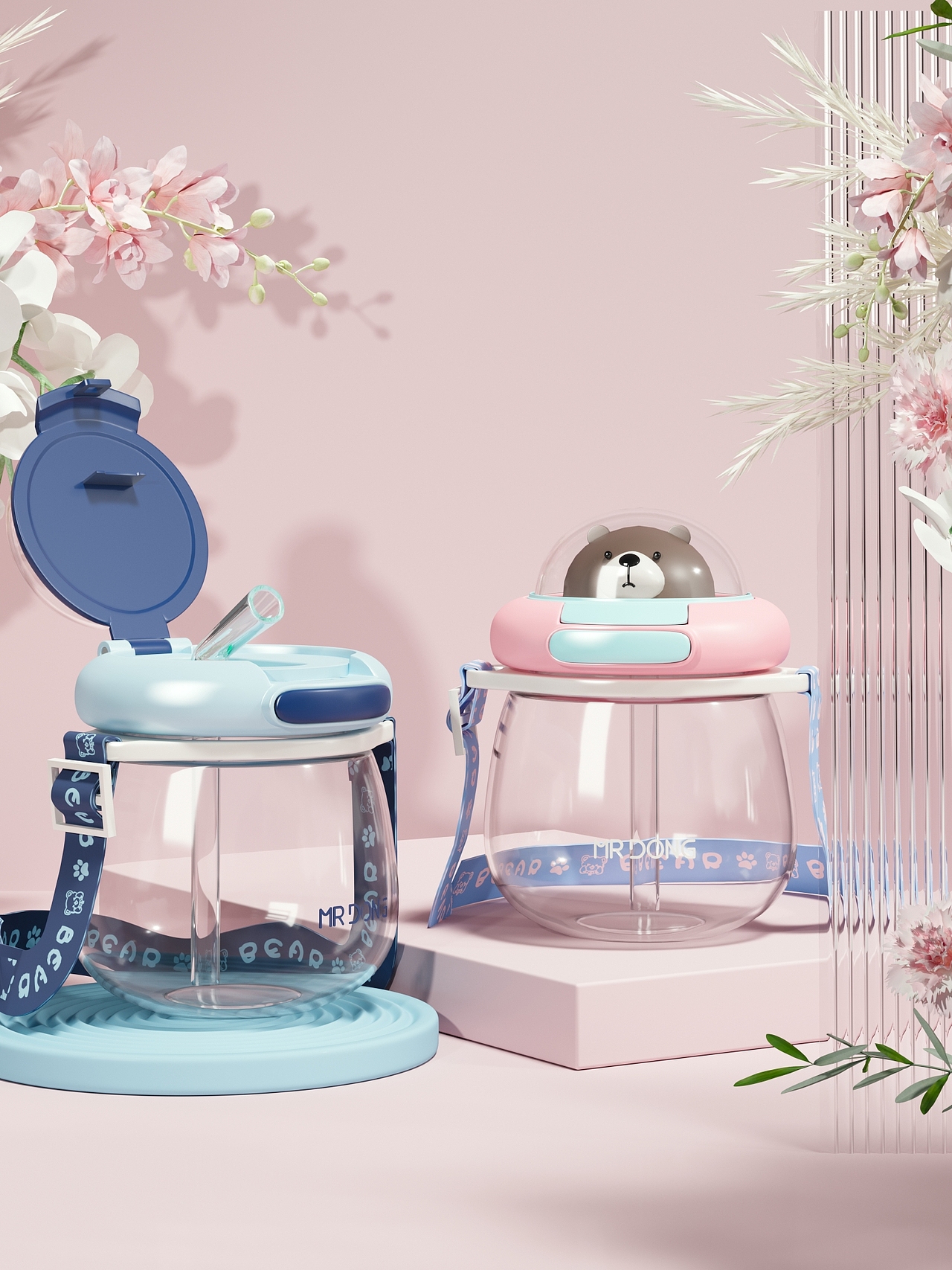 小熊水杯（图ZMjk3MDAwNDY4） - 生活用品 - 站酷设计师樱桃老丸子丶0rz原创素材 - 站酷ZCOOL