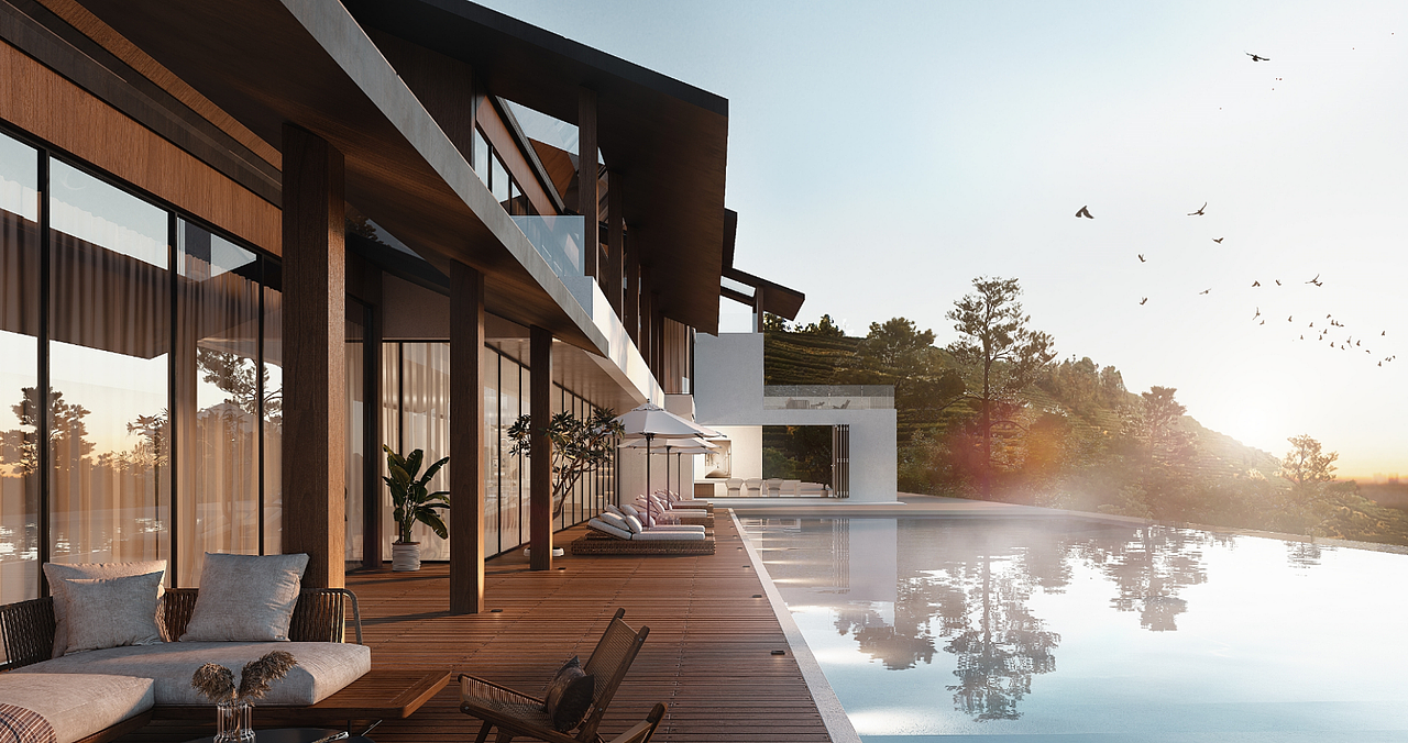 民宿酒店——室外景观