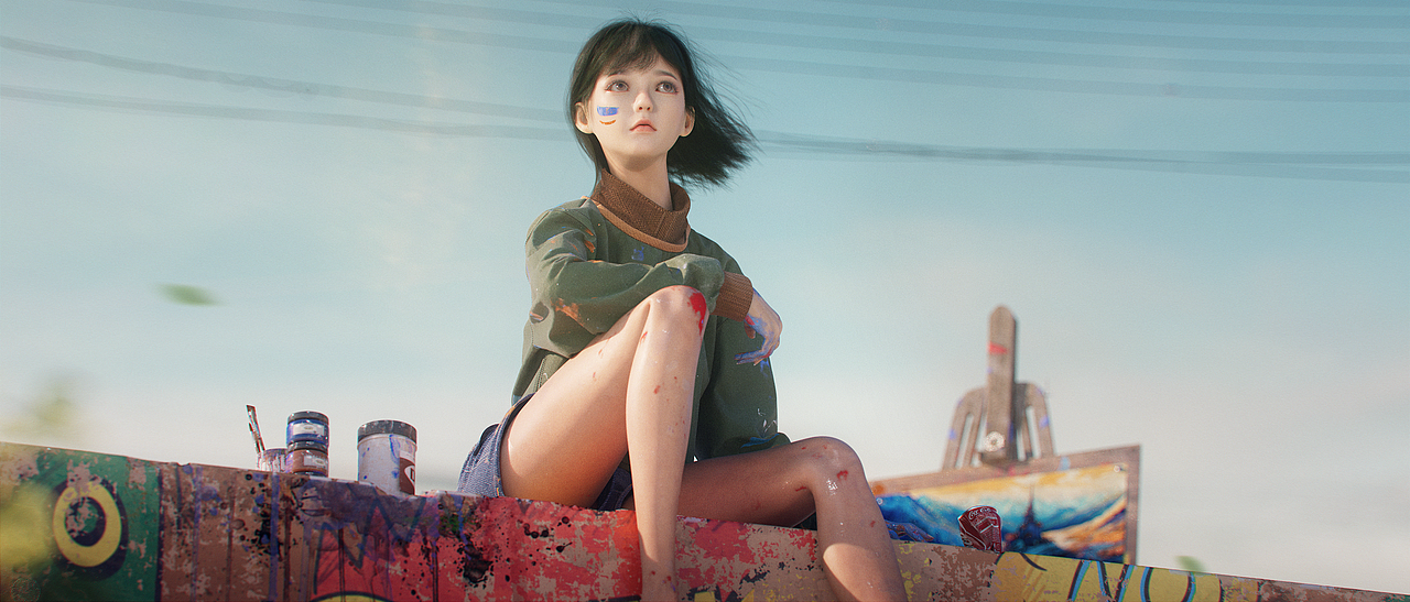 村儿（图ZMzQ4MTk1MDY4） - 场景 - 站酷设计师B1ueRider原创素材 - 站酷ZCOOL