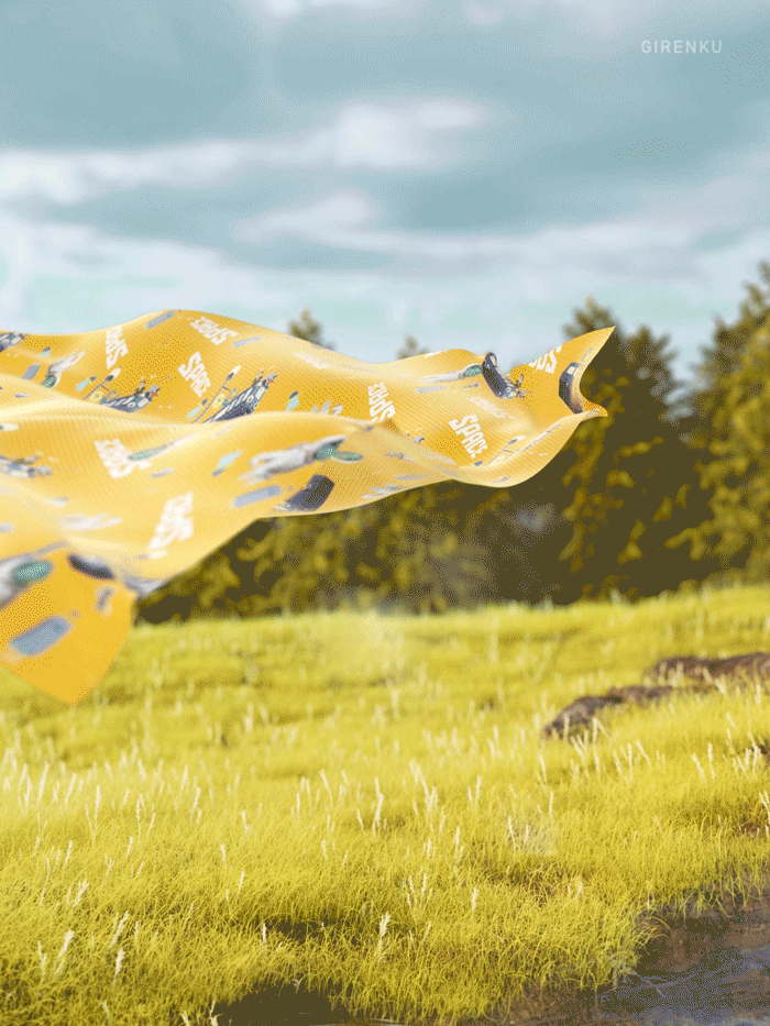 【balabala布料动画合集】创意视觉动画——巨人谷制作