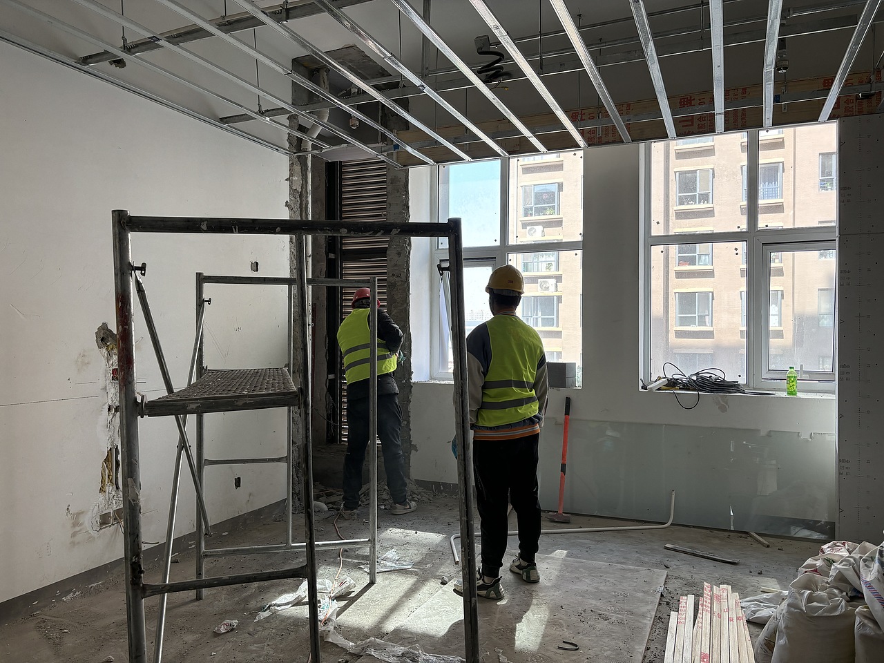 银川装修公司|银川亚朵酒店装修设计施工进度（图ZMzY1OTk2MjY4） - 商业空间设计 - 站酷设计师宁夏镹臻工装原创素材 - 站酷ZCOOL