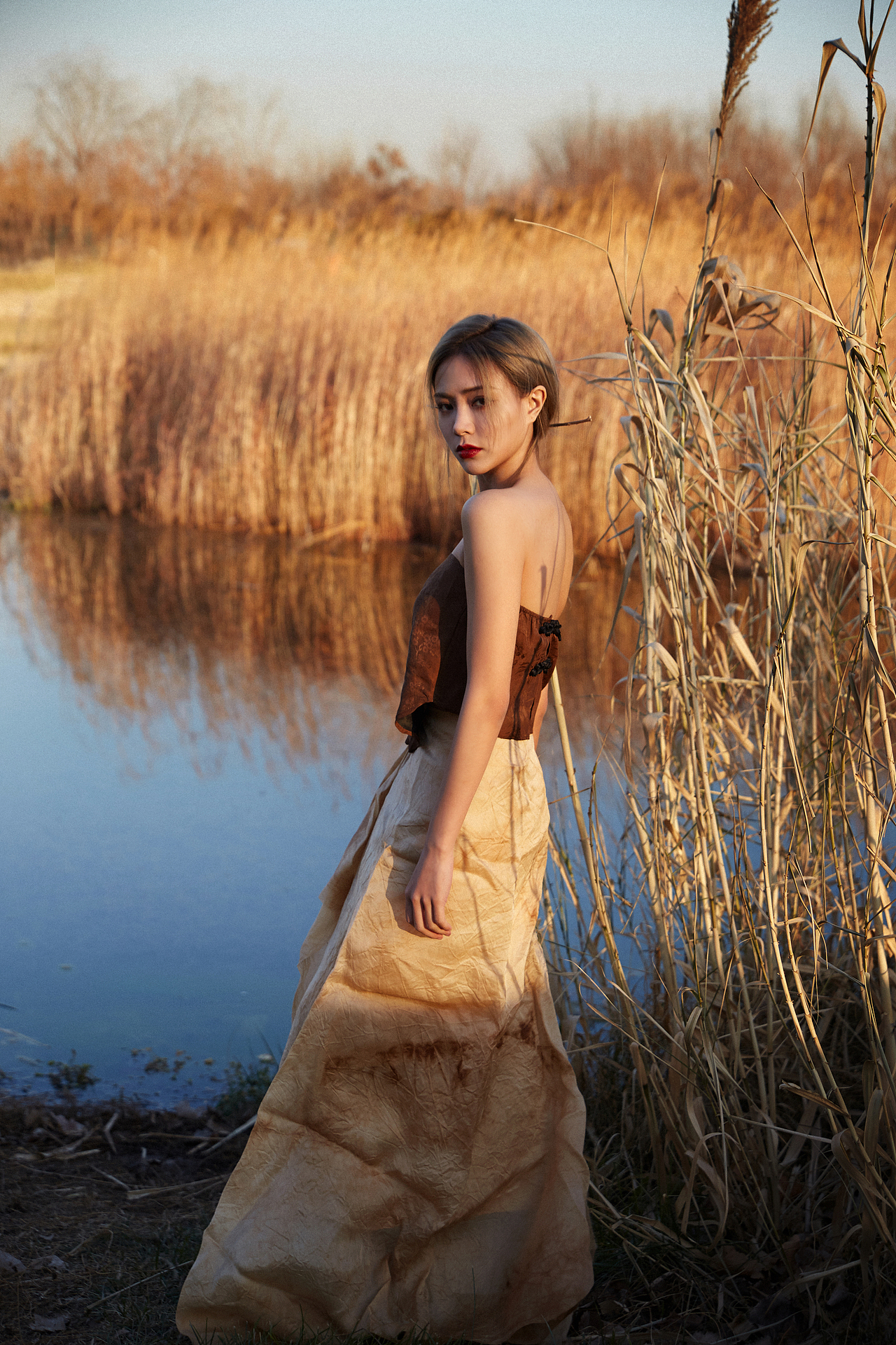 给谢可寅拍的一组宣传片