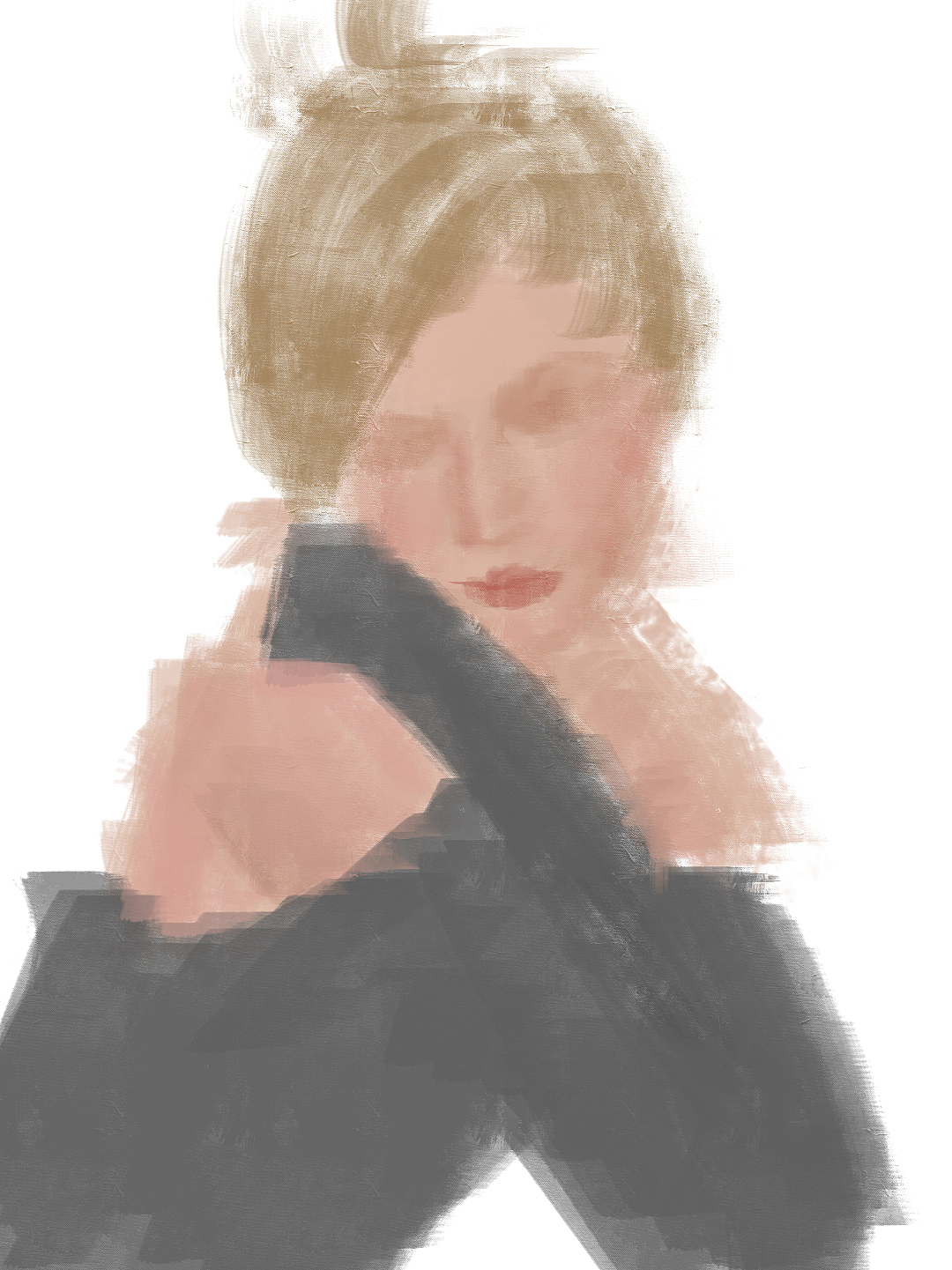 画画的日常（图ZMzIzODAyMzQ0） - 商业插画 - 站酷设计师野巴原创素材 - 站酷ZCOOL