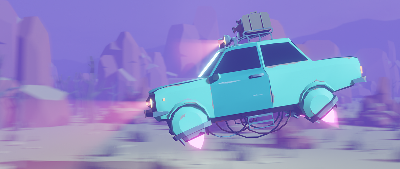 Blender-04-卡通汽车动画（图ZMzY5MDEyOTY4） - 动画/影视 - 站酷设计师co_xin原创素材 - 站酷ZCOOL