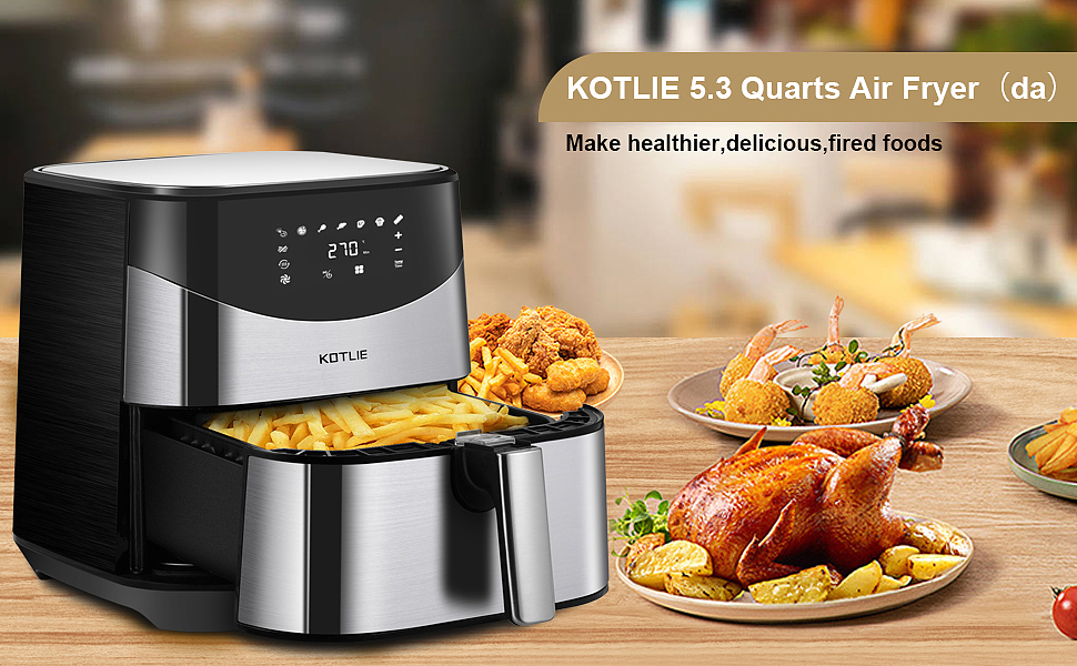 亚马逊空气炸锅主图 A+设计