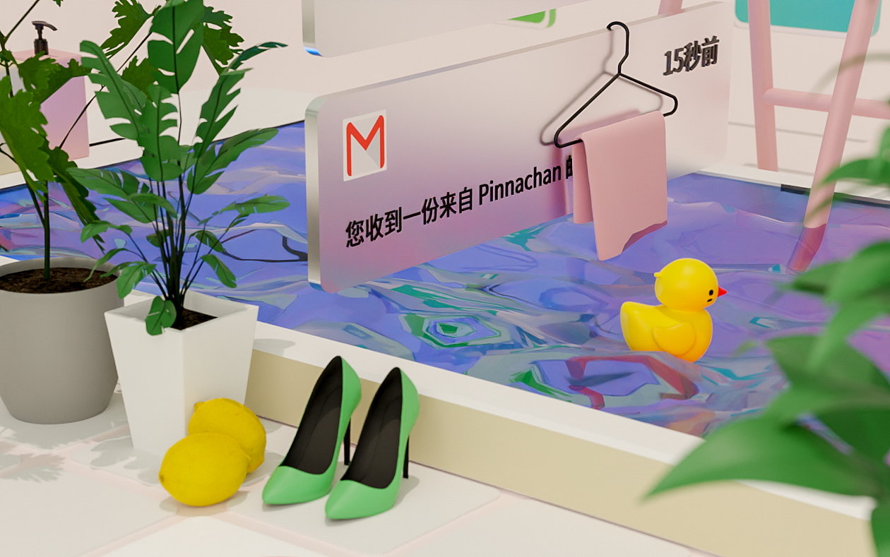 10 The Social Pool blender_PinnaChan站酷ZCOOL