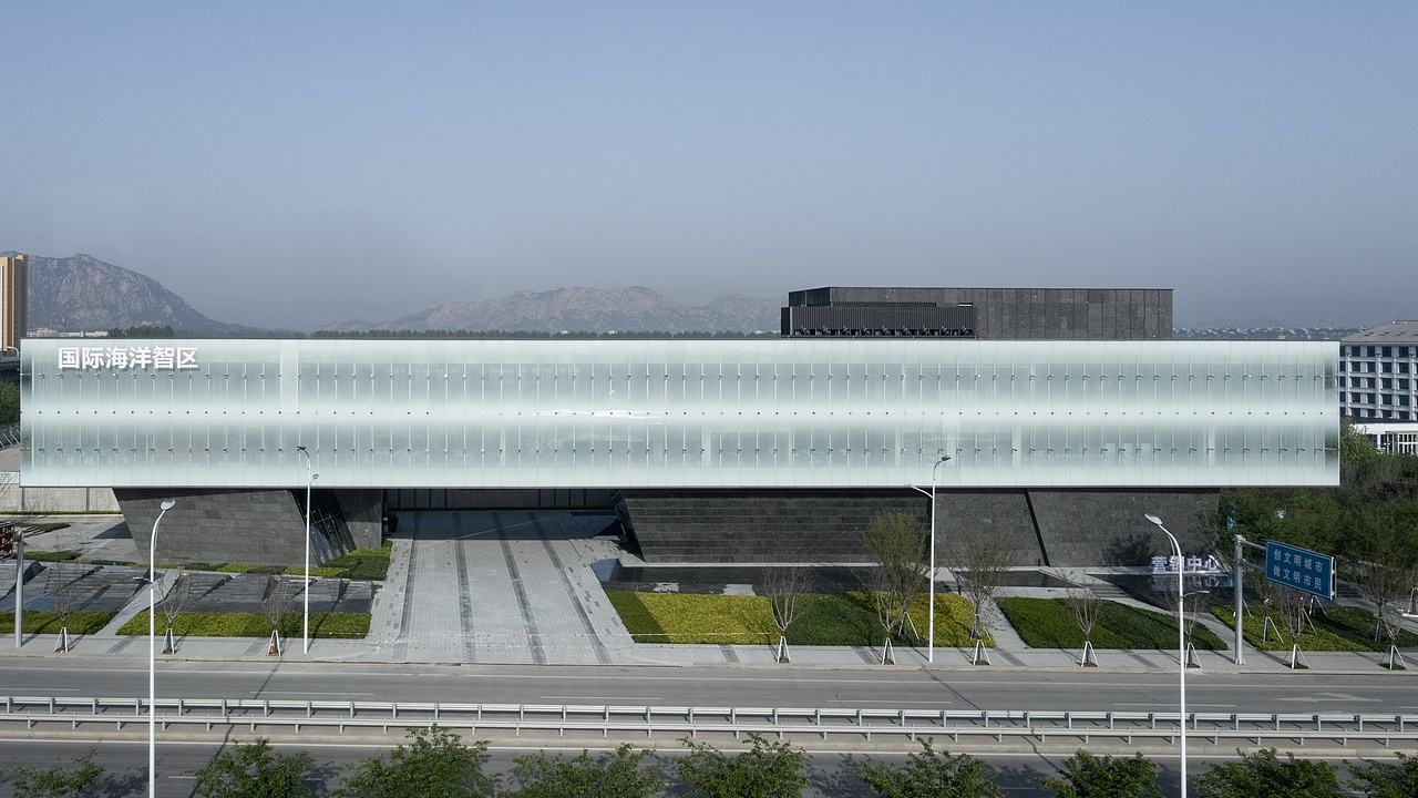 青岛国际海洋智区展示厅UI设计-大屏展示（图ZMzAzNDg0OTA0） - 交互/UE - 站酷设计师森形设计原创素材 - 站酷ZCOOL
