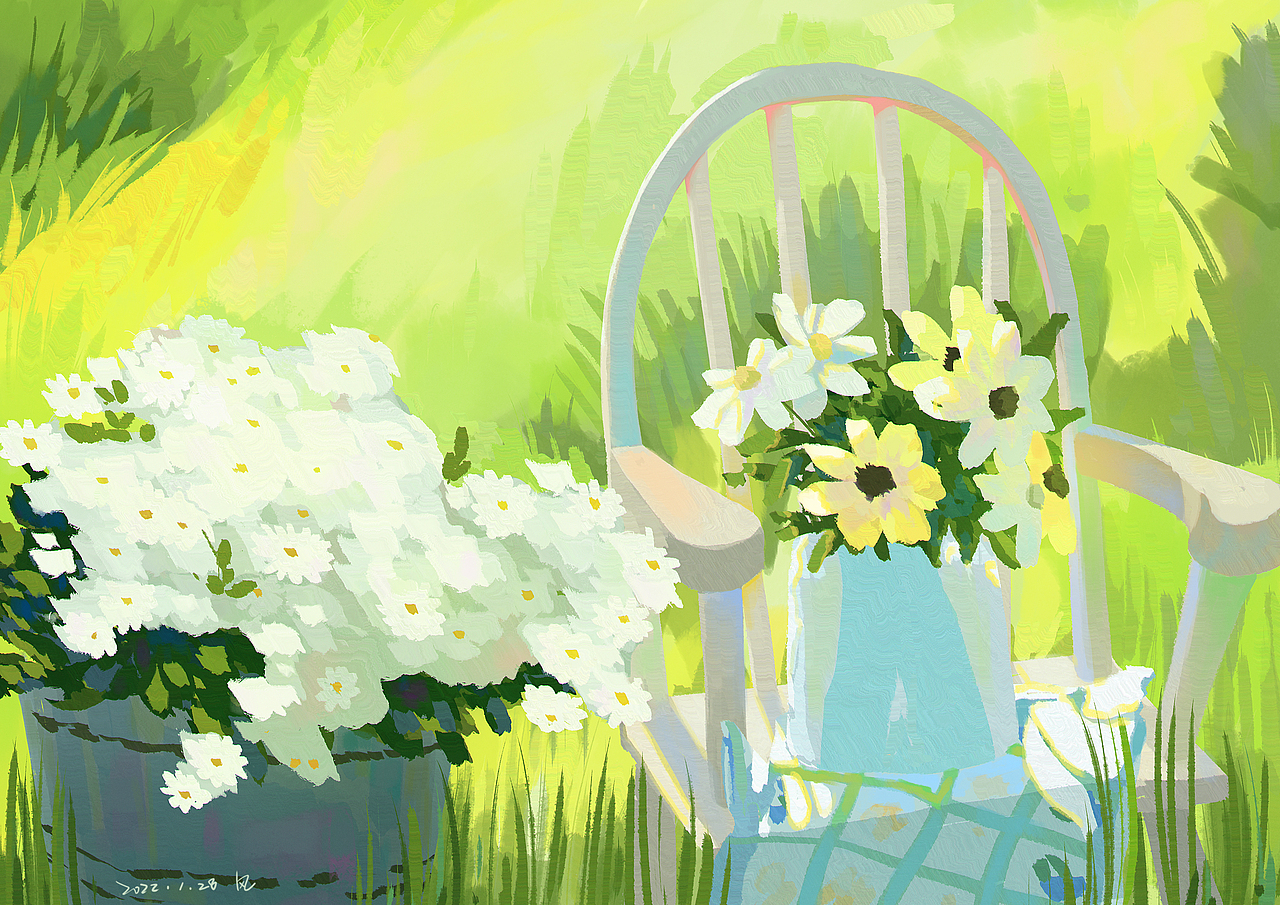 色彩练习 2022.1.1~2022.3.1