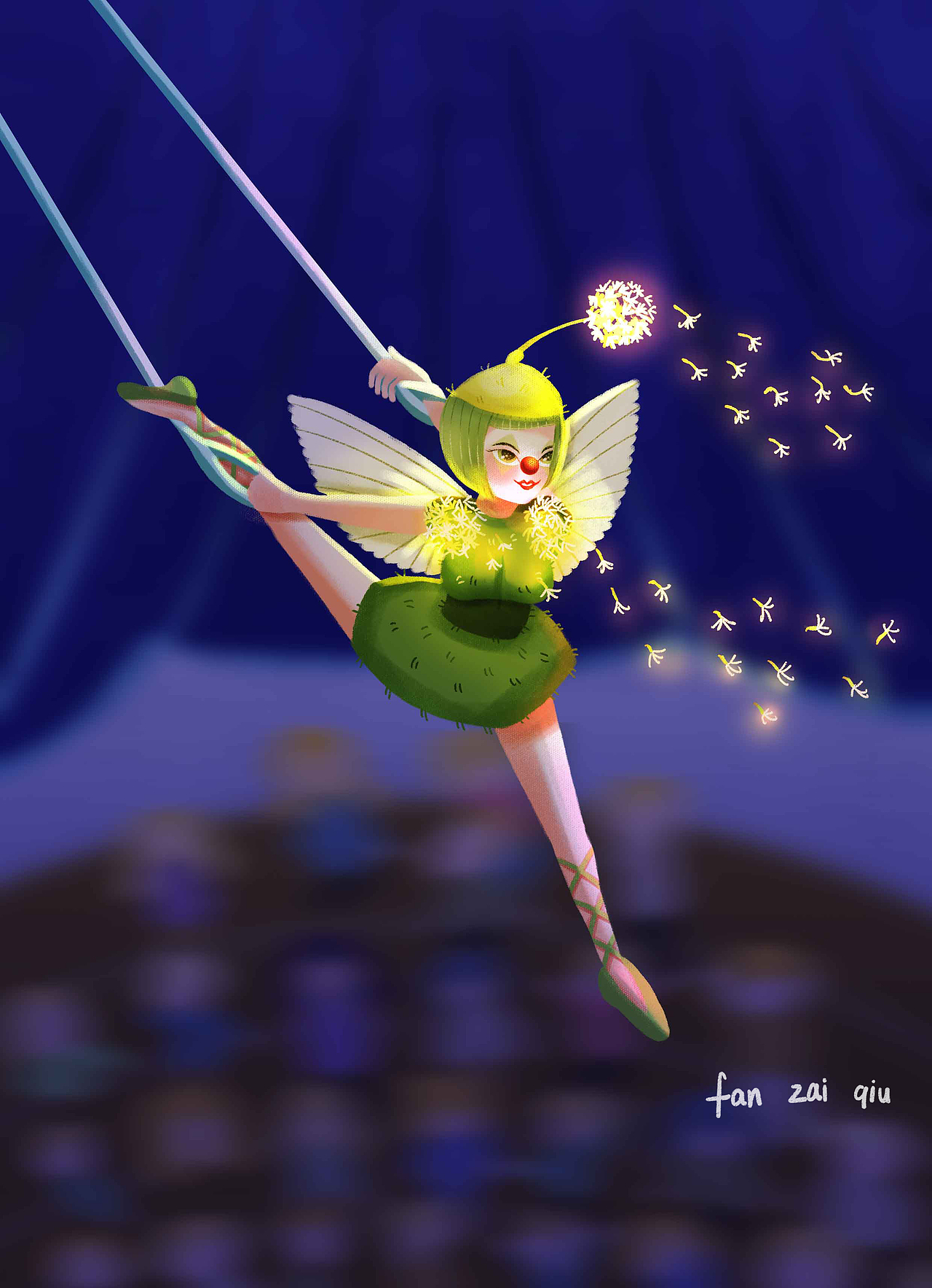 小丑女系列插画（图ZMjk4NDA3MzQ4） - 绘本 - 站酷设计师饭崽球原创素材 - 站酷ZCOOL