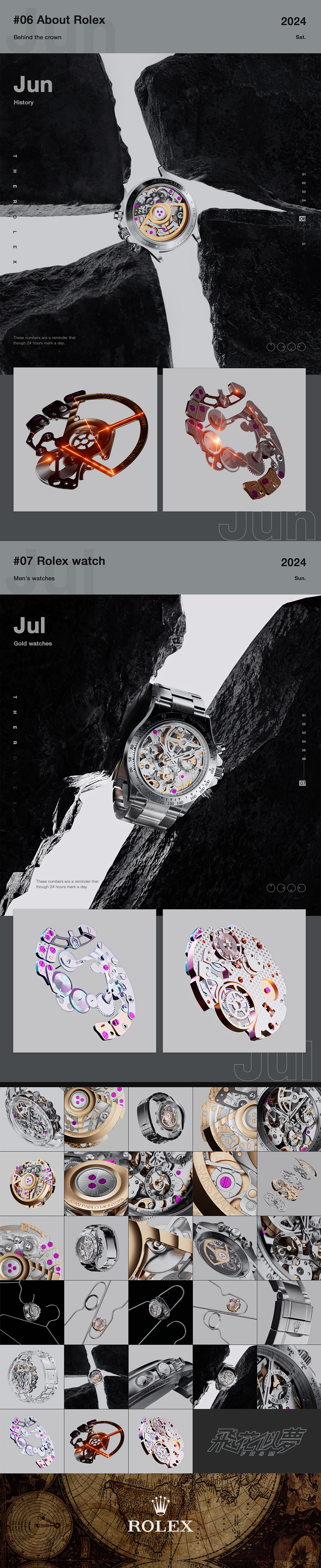 劳力士——金属质感手表渲染 The Rolex（图ZMzU5NzQ5Mjgw） - 产品 - 站酷设计师飛花似夢原创素材 - 站酷ZCOOL